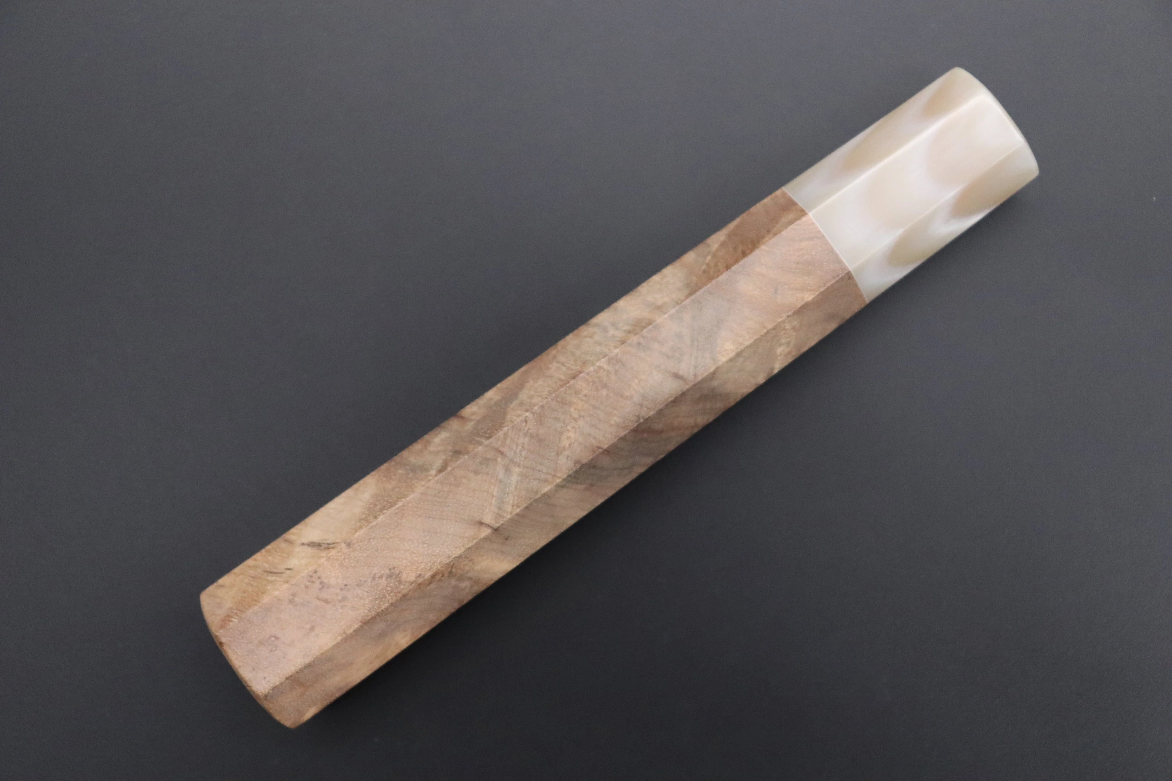 “Build Your Dream Knife” Takeshi Saji VG-10 Custom Polished Damascus TSBO-1 Wa Gyuto 240mm - Image 14
