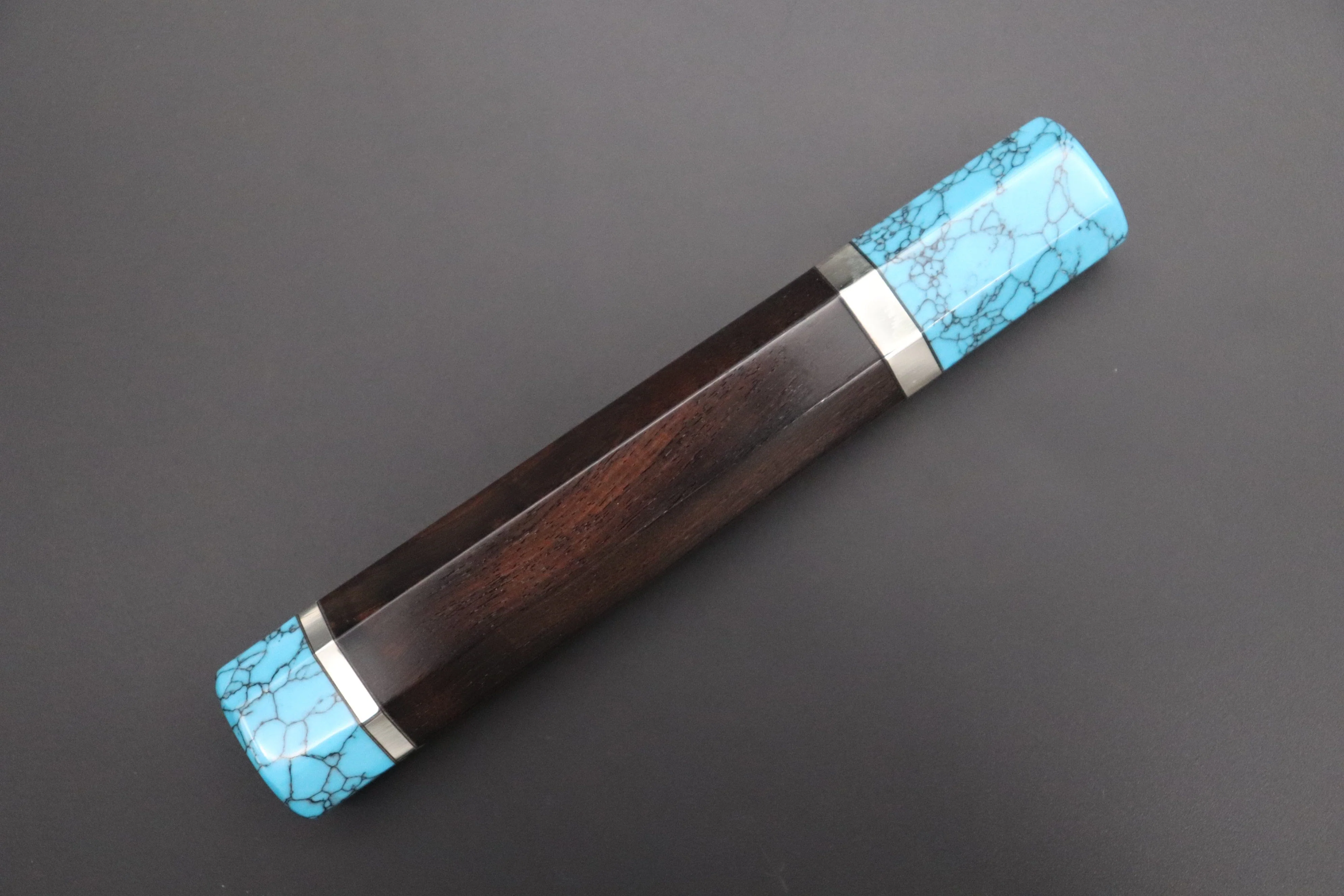 “Build Your Dream Knife” Takeshi Saji VG-10 Custom Polished Damascus TSBO-1 Wa Gyuto 240mm - Image 15