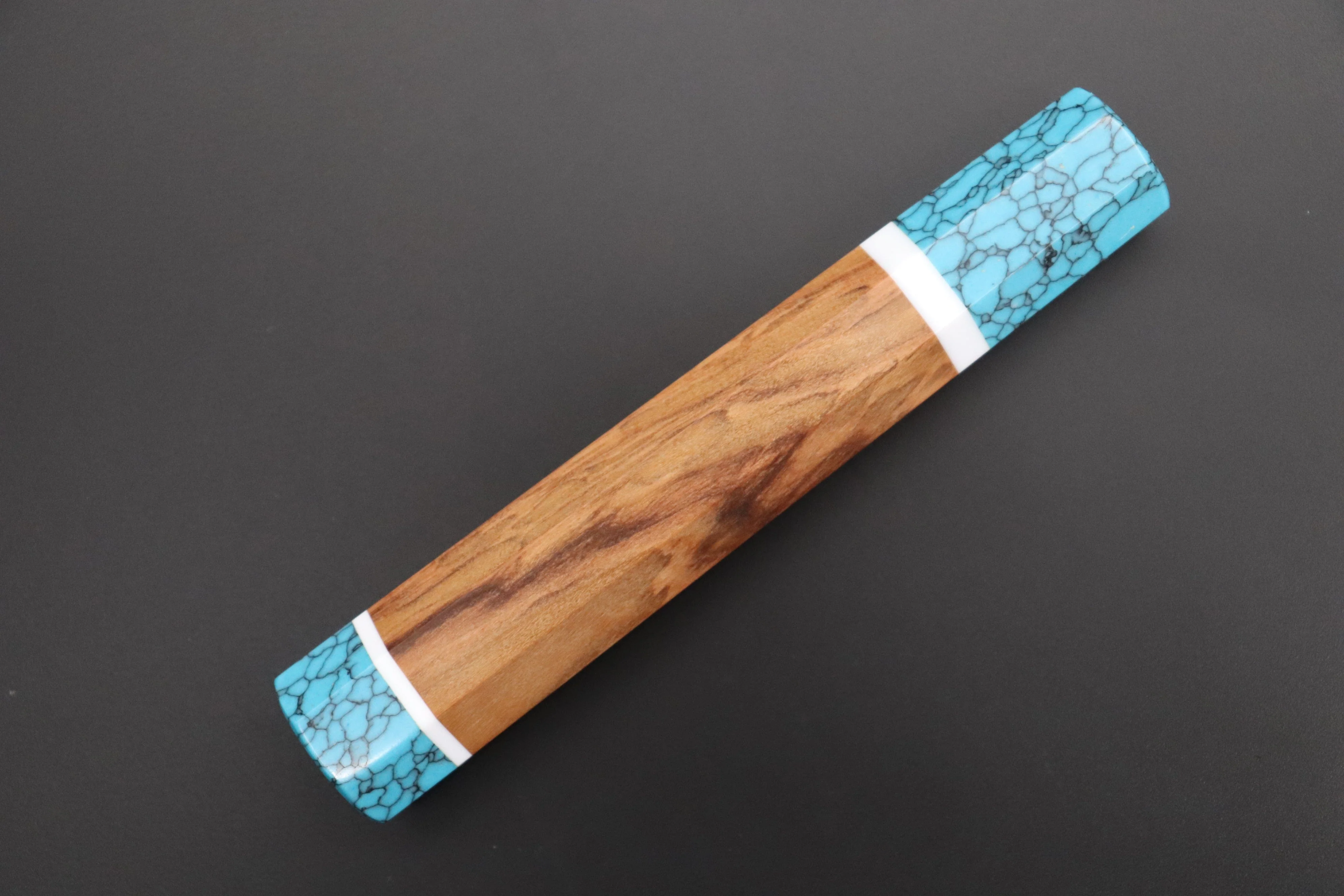 “Build Your Dream Knife” Takeshi Saji VG-10 Custom Polished Damascus TSBO-1 Wa Gyuto 240mm - Image 17