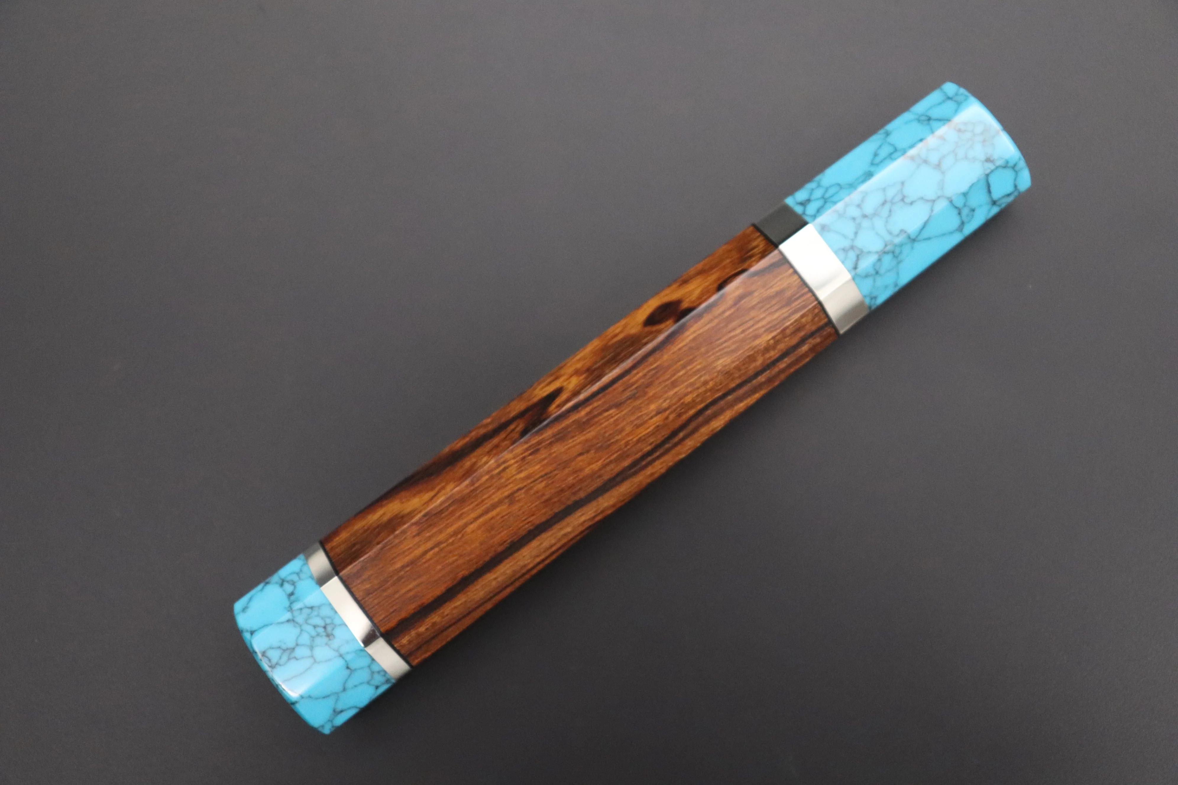 “Build Your Dream Knife” Takeshi Saji VG-10 Custom Polished Damascus TSBO-1 Wa Gyuto 240mm - Image 19