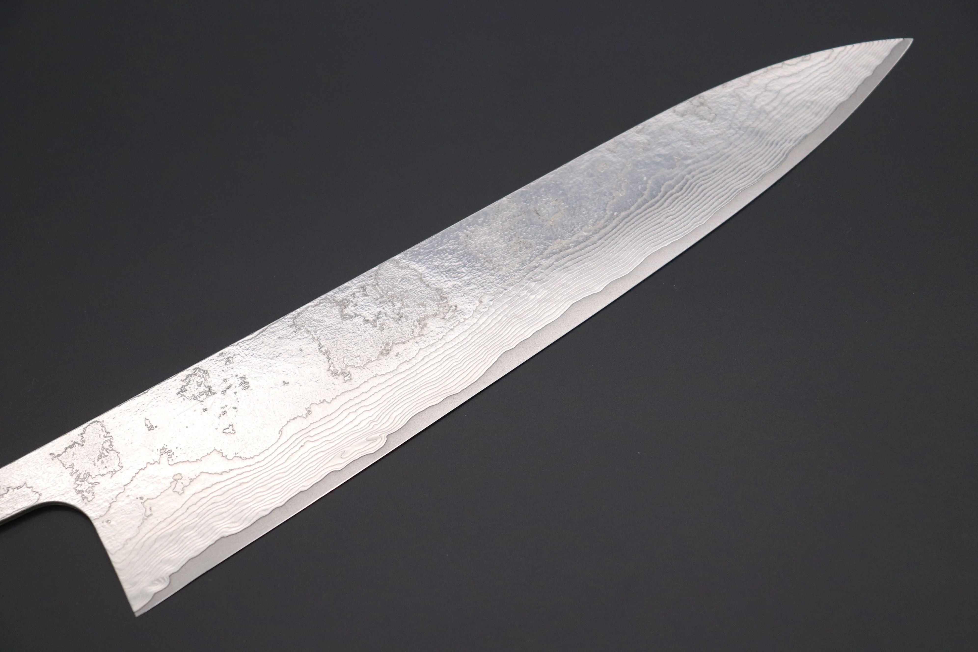 “Build Your Dream Knife” Takeshi Saji VG-10 Custom Polished Damascus TSBO-1 Wa Gyuto 240mm - Image 3