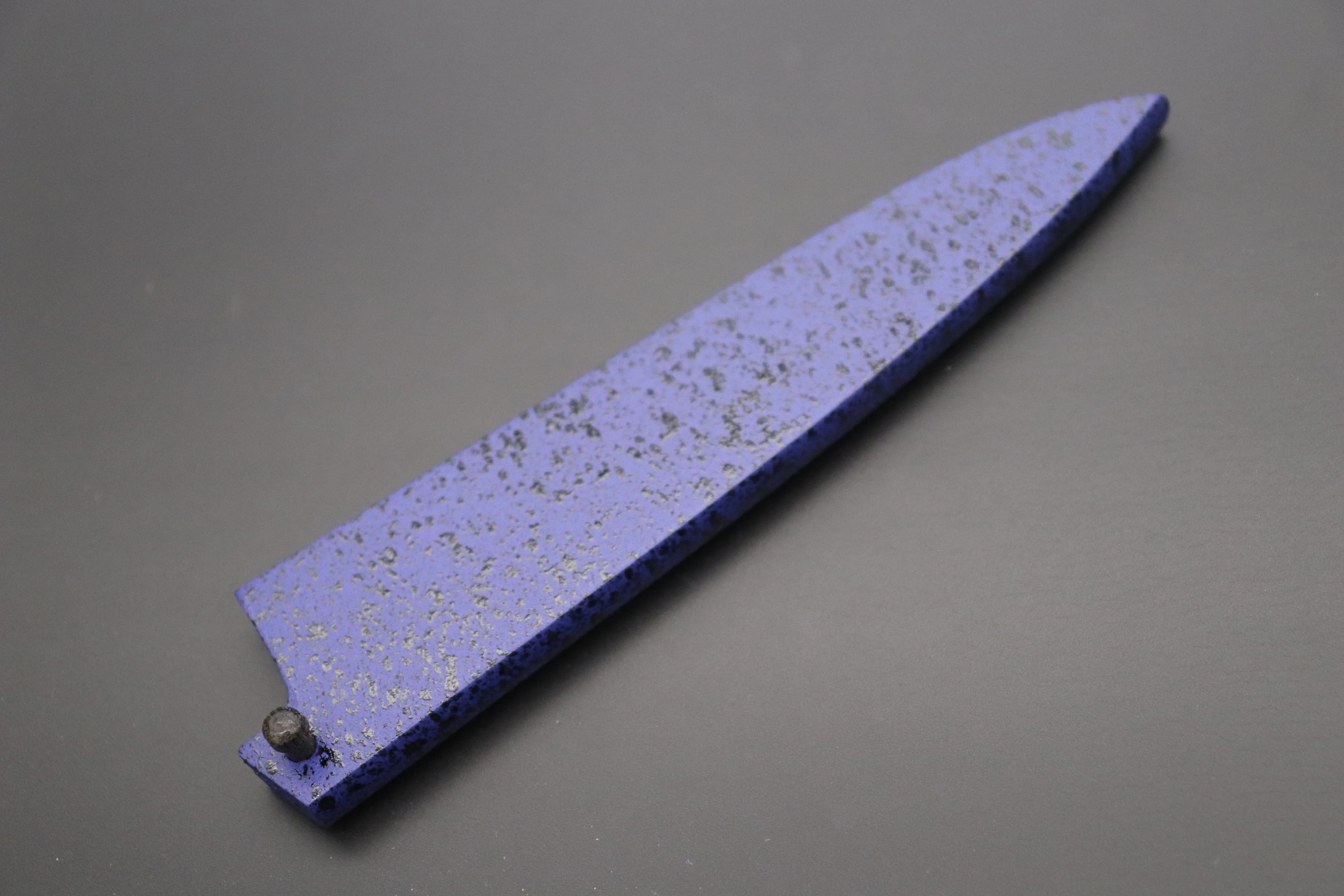 Blue Lacquered Wooden Saya for Petty 135mm