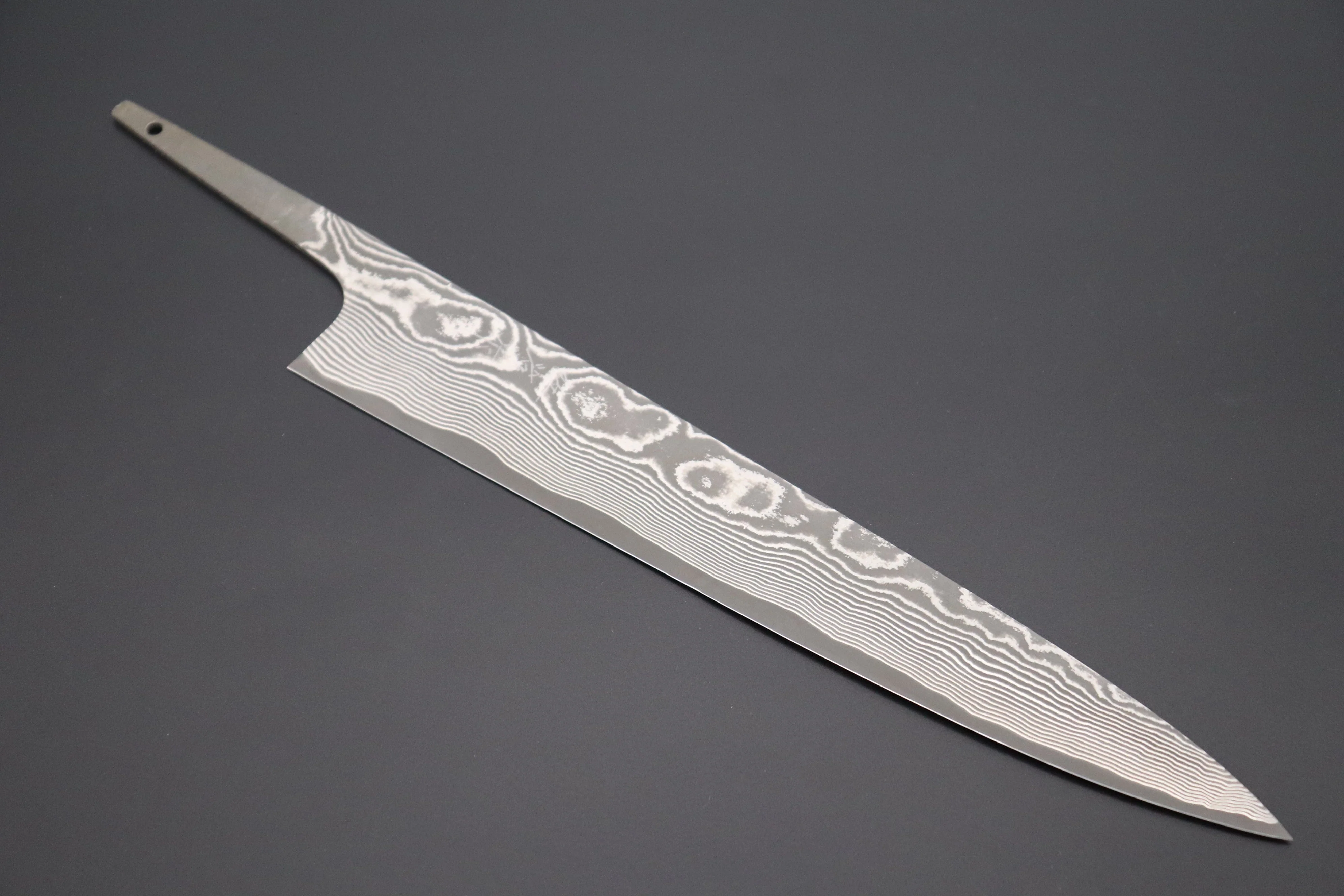 “Build Your Dream Knife” Takeshi Saji VG-10 Custom Black Nickel Damascus TSBO-13 Wa Sujihiki 240mm (9.4 Inch) - Image 4