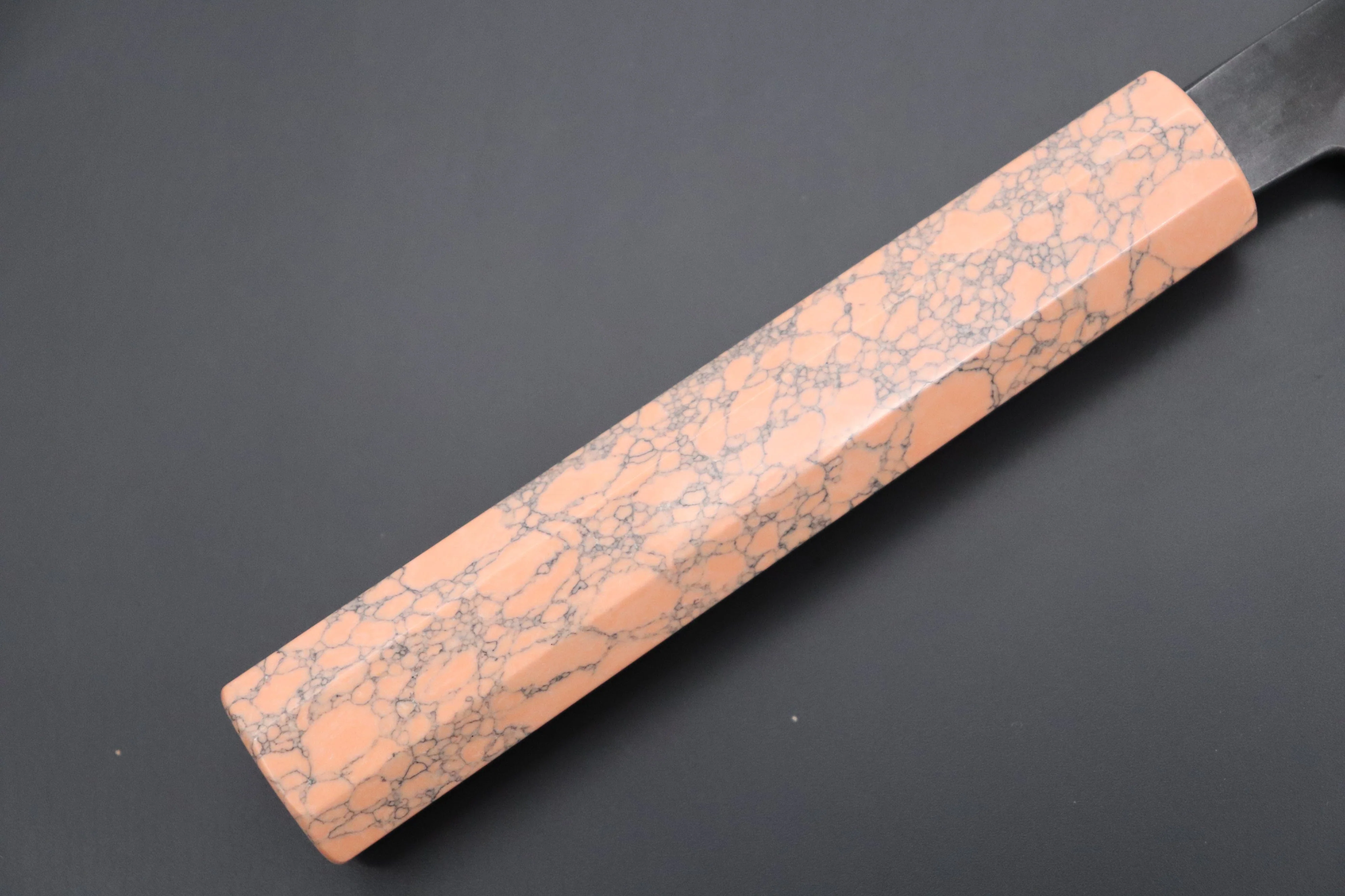 Custom Limited Edition, Mutsumi Hinoura White Steel No.1 Kurouchi Series HS1-4SP15 Wa Santoku 165mm (6.4 Inch) - Image 8