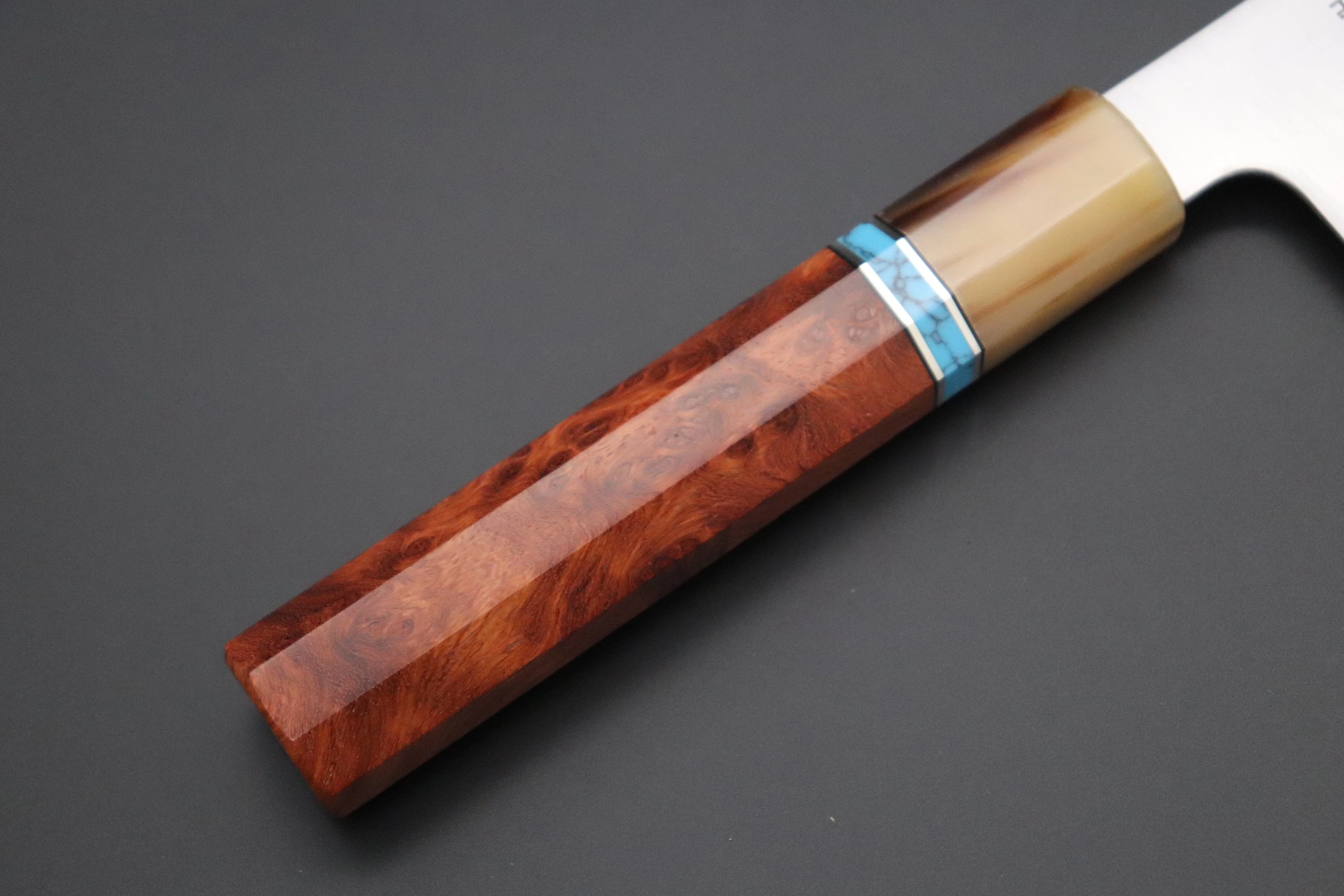Custom Limited Edition, Sukenari HAP-40 Clad Wa Gyuto 210mm (8.2 inch, SCL-464) - Image 3