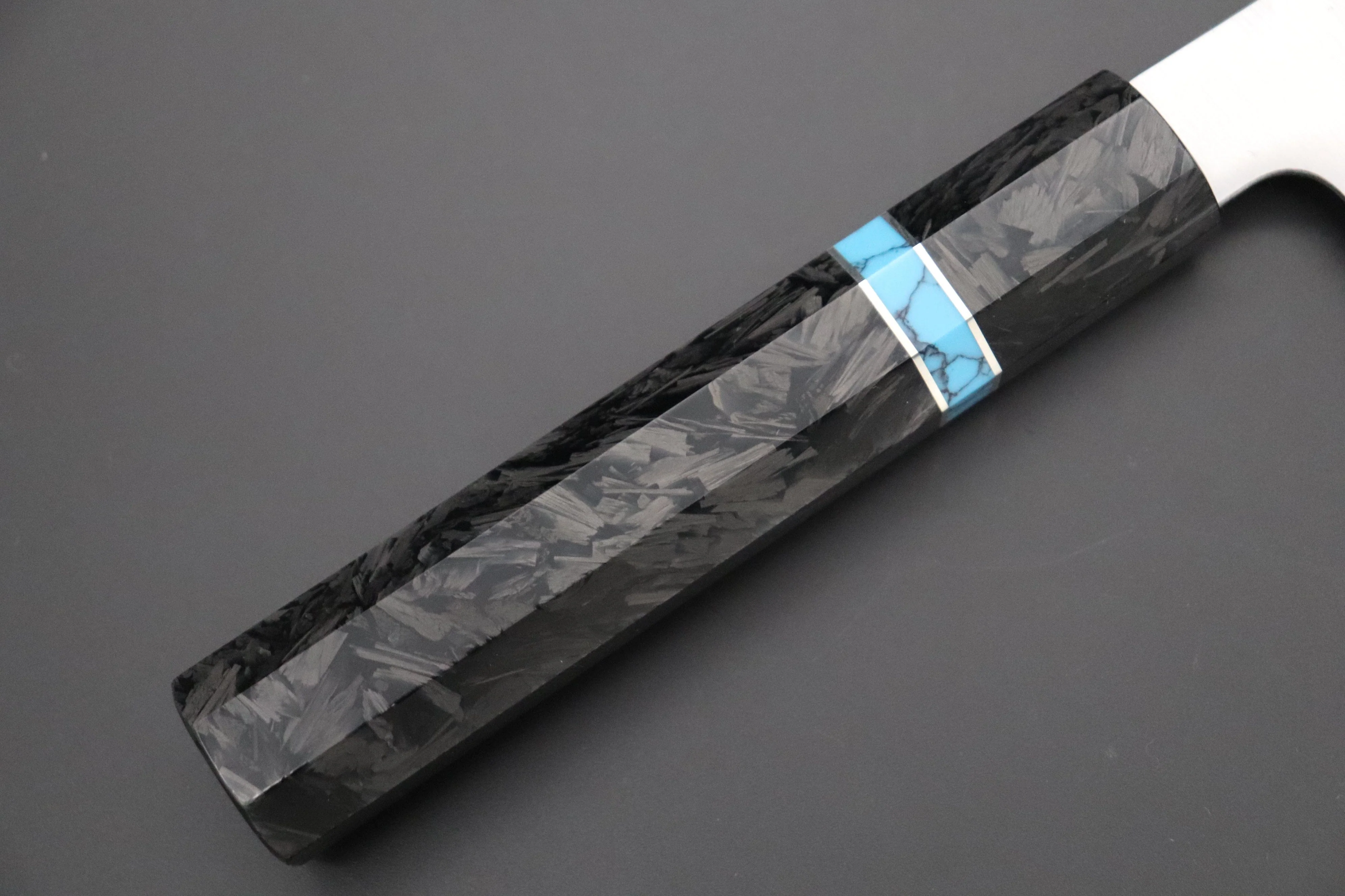 Custom Limited Edition, Sukenari HAP-40 Clad Wa Gyuto 210mm (8.2 inch, SCL-599) - Image 3