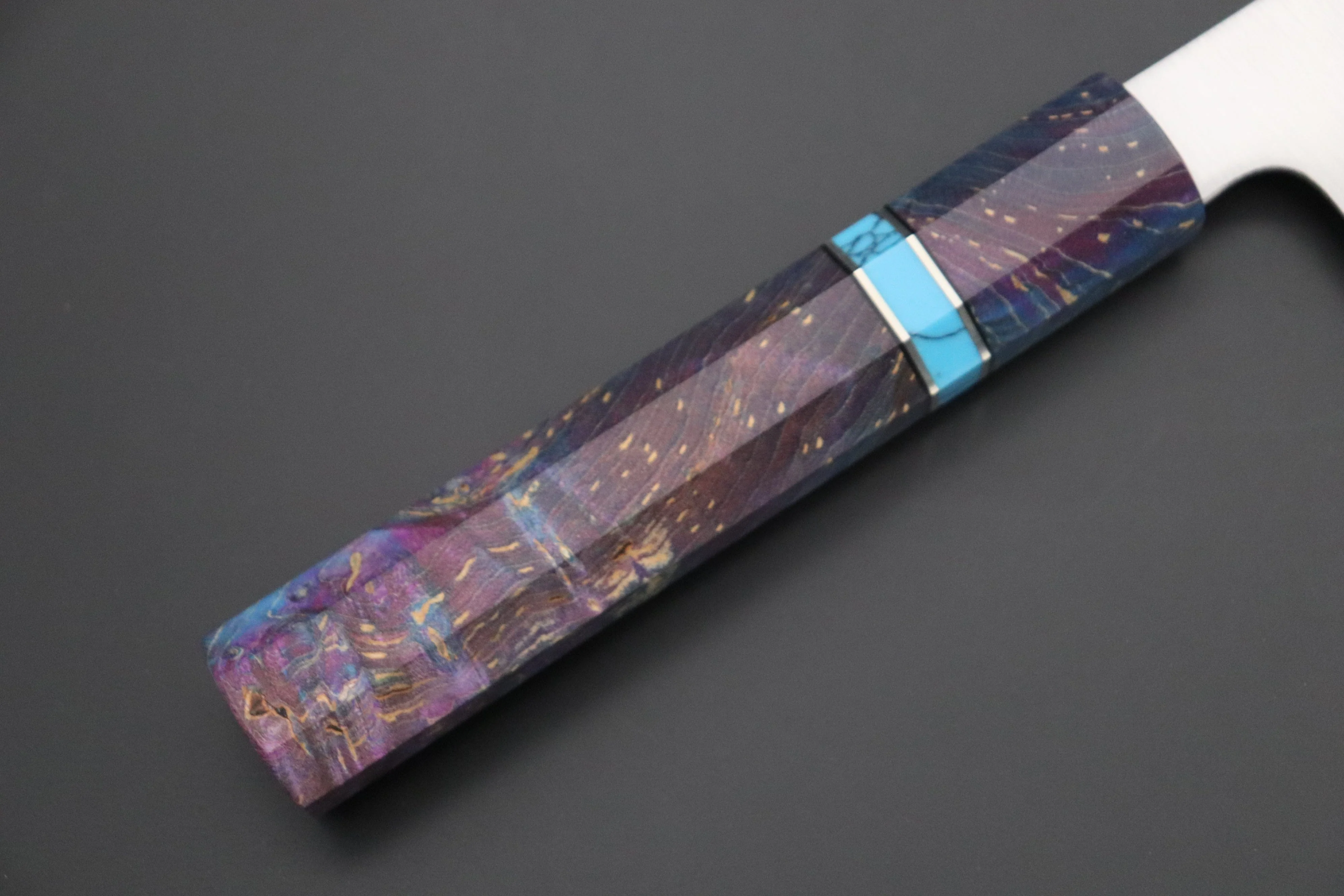 Custom Limited Edition, Sukenari HAP-40 Clad Wa Gyuto 210mm (8.2 inch, SCL-608) - Image 3