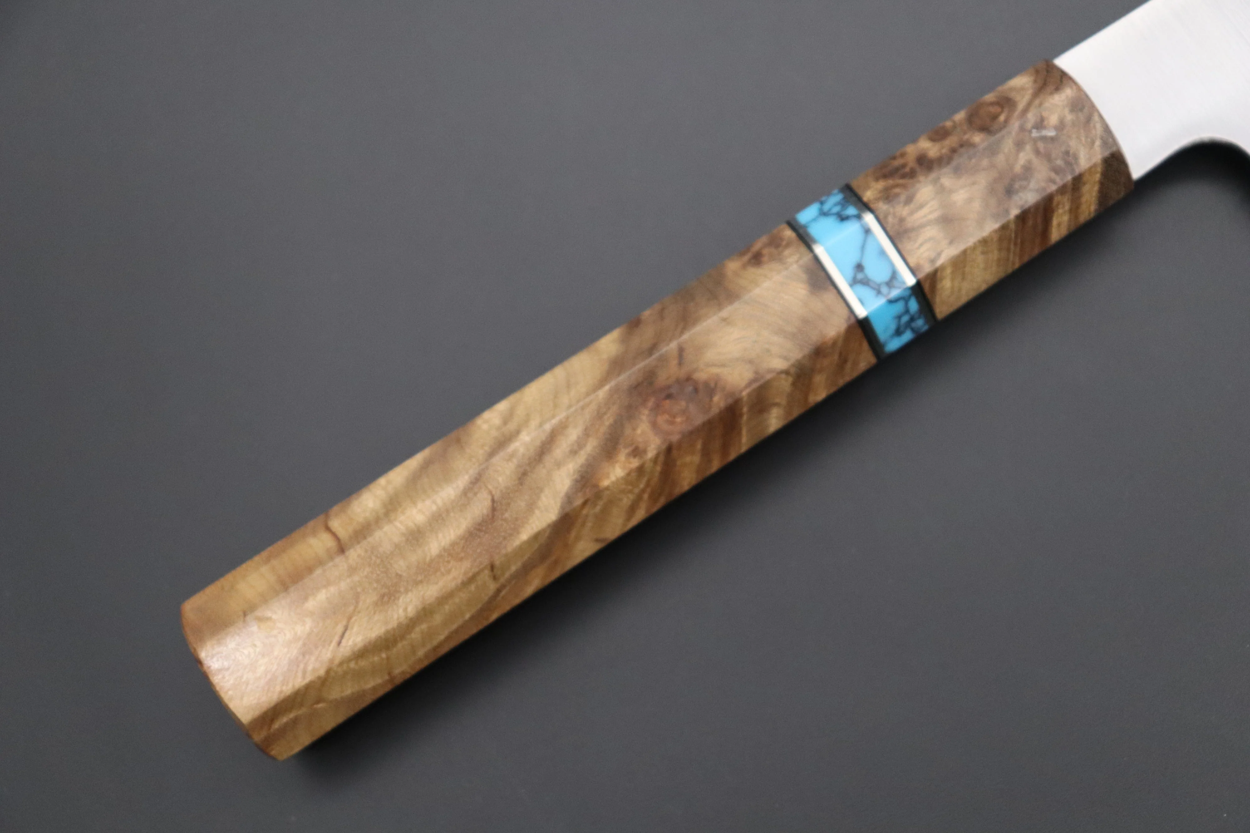 Custom Limited Edition, Sukenari HAP-40 Clad Wa Gyuto 240mm (9.4 inch, SCL-475) - Image 3