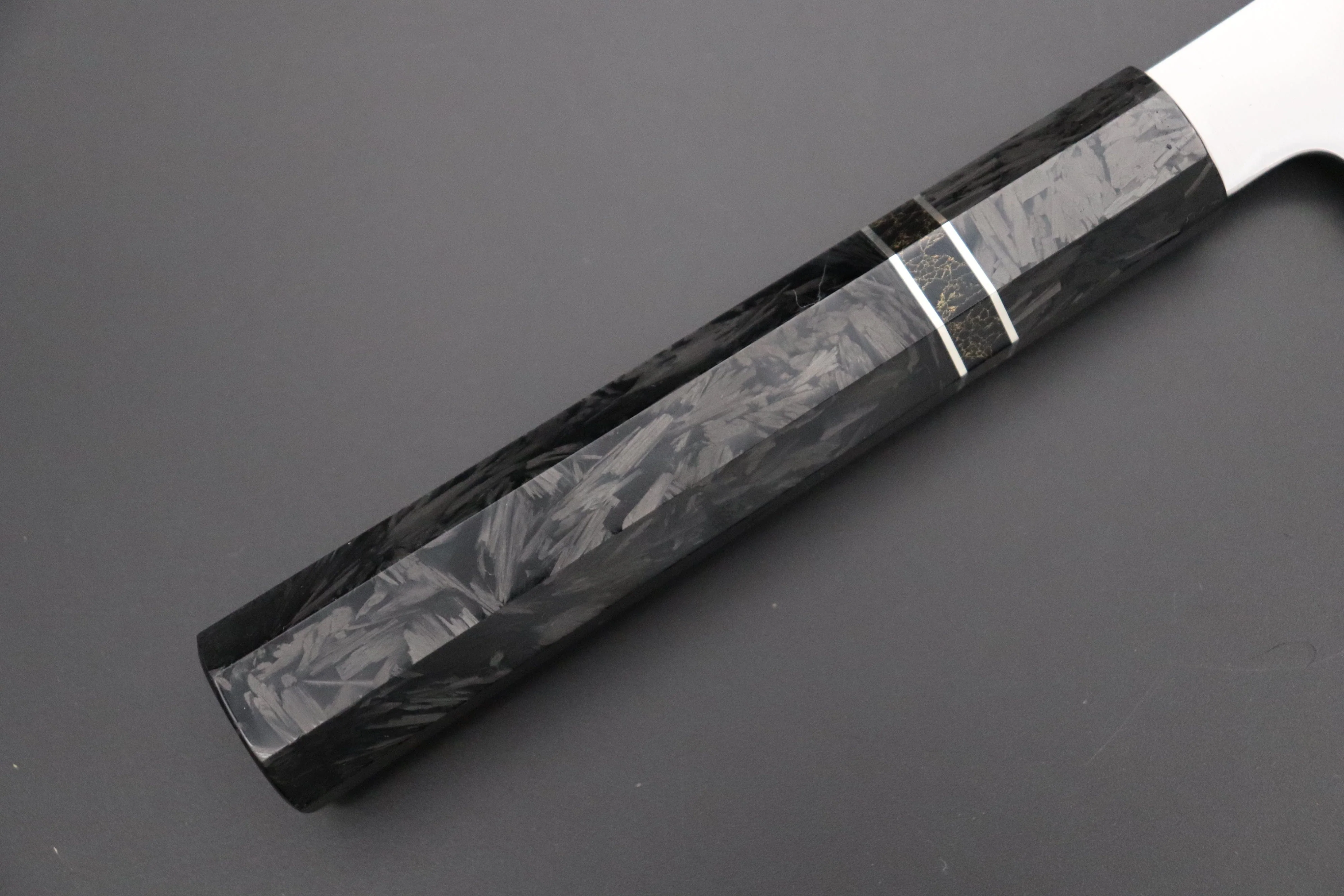 Custom Limited Edition, Sukenari HAP-40 Clad Wa Gyuto 240mm (9.4 inch, SCL-606) - Image 3