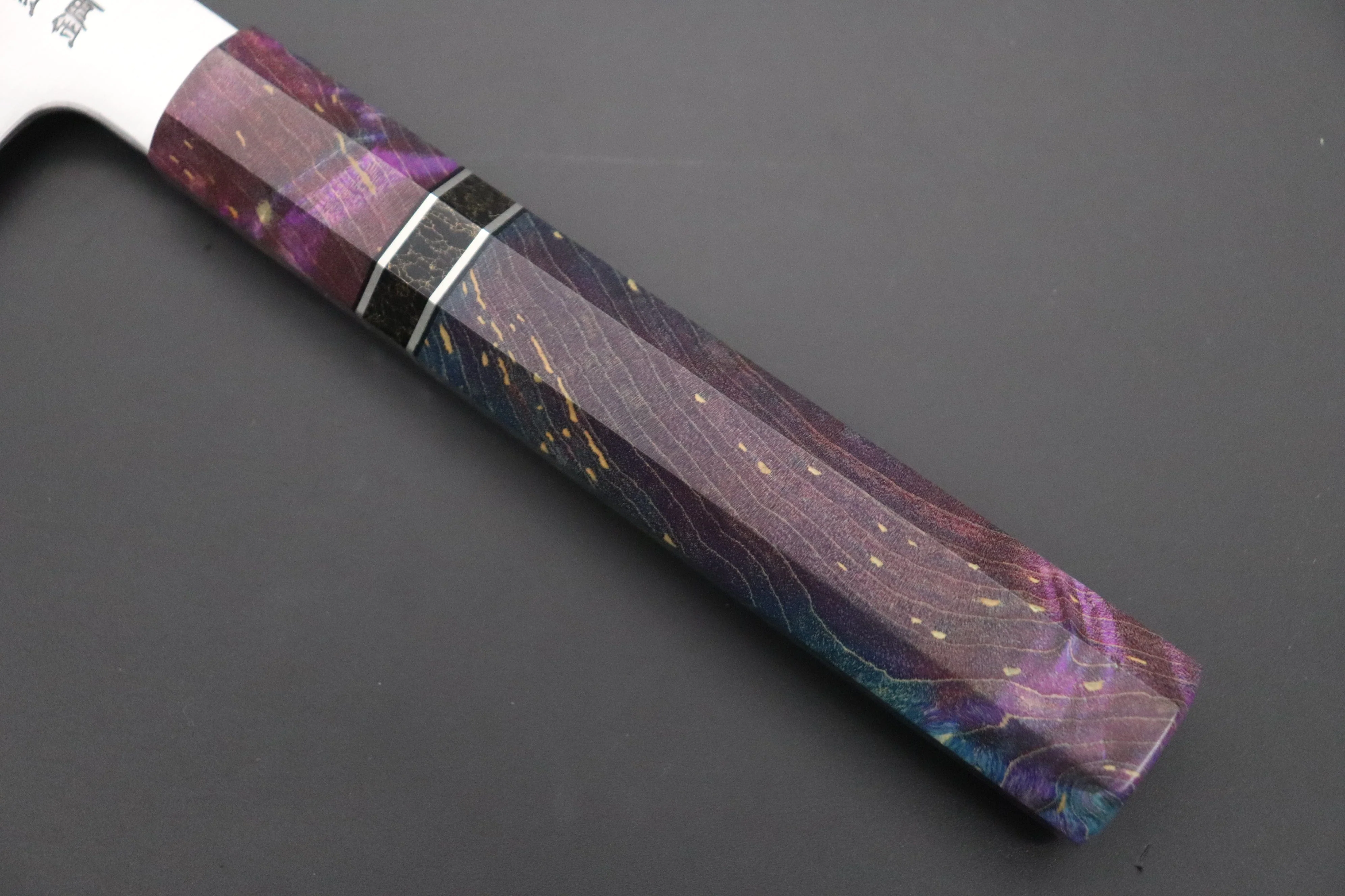 Custom Limited Edition, Sukenari HAP-40 Clad Wa Gyuto 240mm (9.4 inch, SCL-607) - Image 7