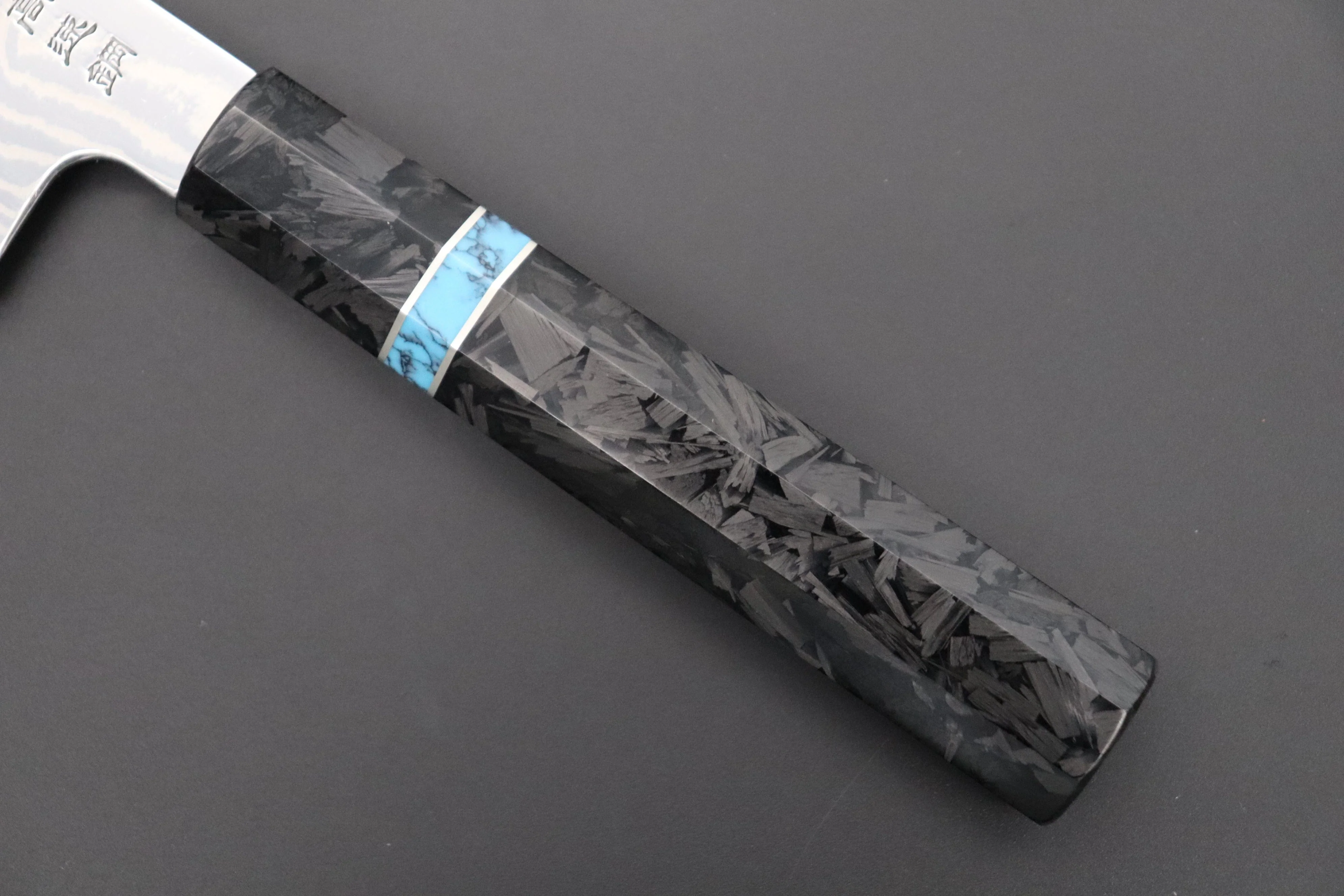 Custom Limited Edition, Sukenari HAP-40 Nickel Damascus Kiritsuke 210mm (8.2 inch, SCL-520) - Image 7
