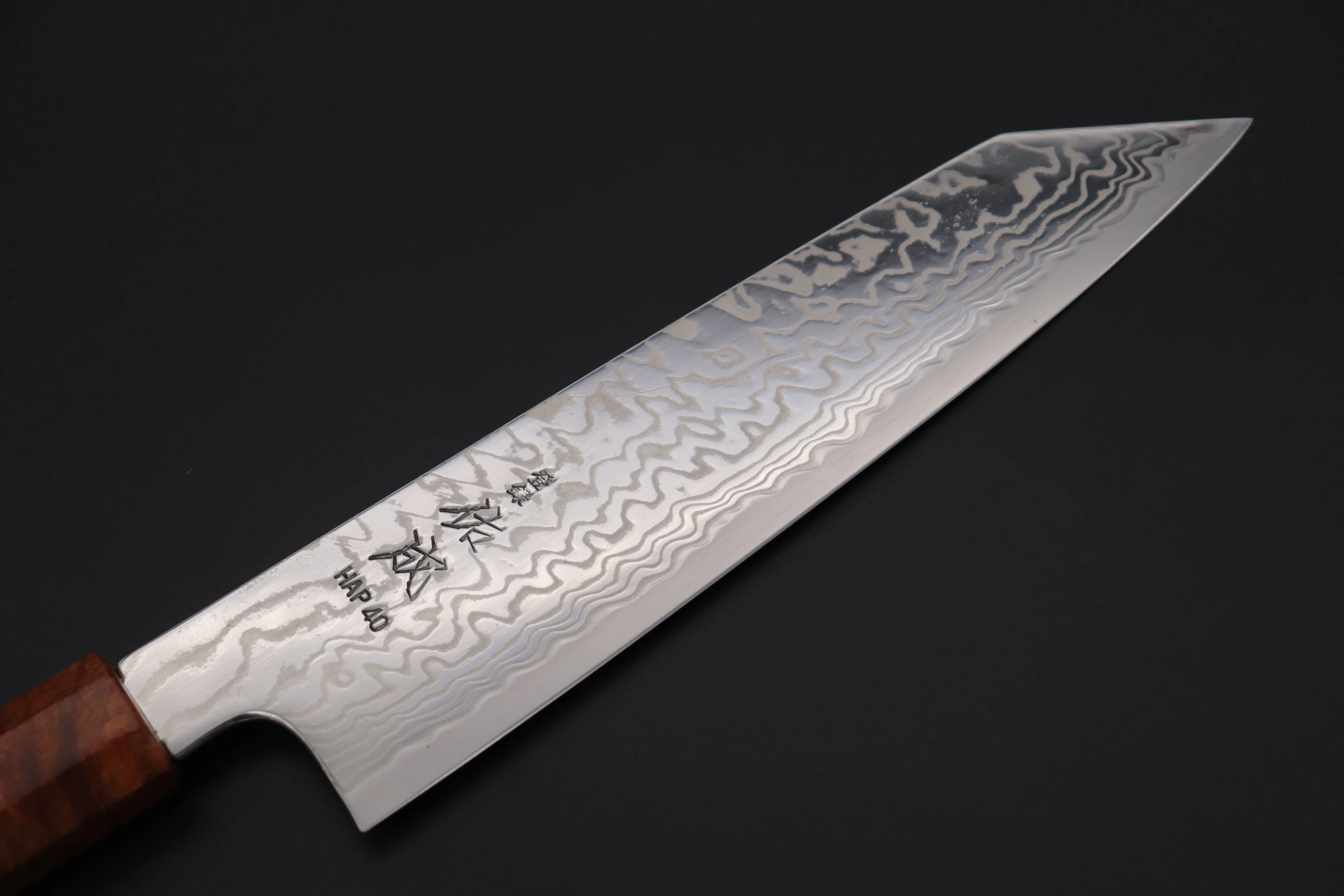 Custom Limited Edition, Sukenari HAP-40 Nickel Damascus Kiritsuke 210mm (8.2 inch, SCL-521) - Image 2