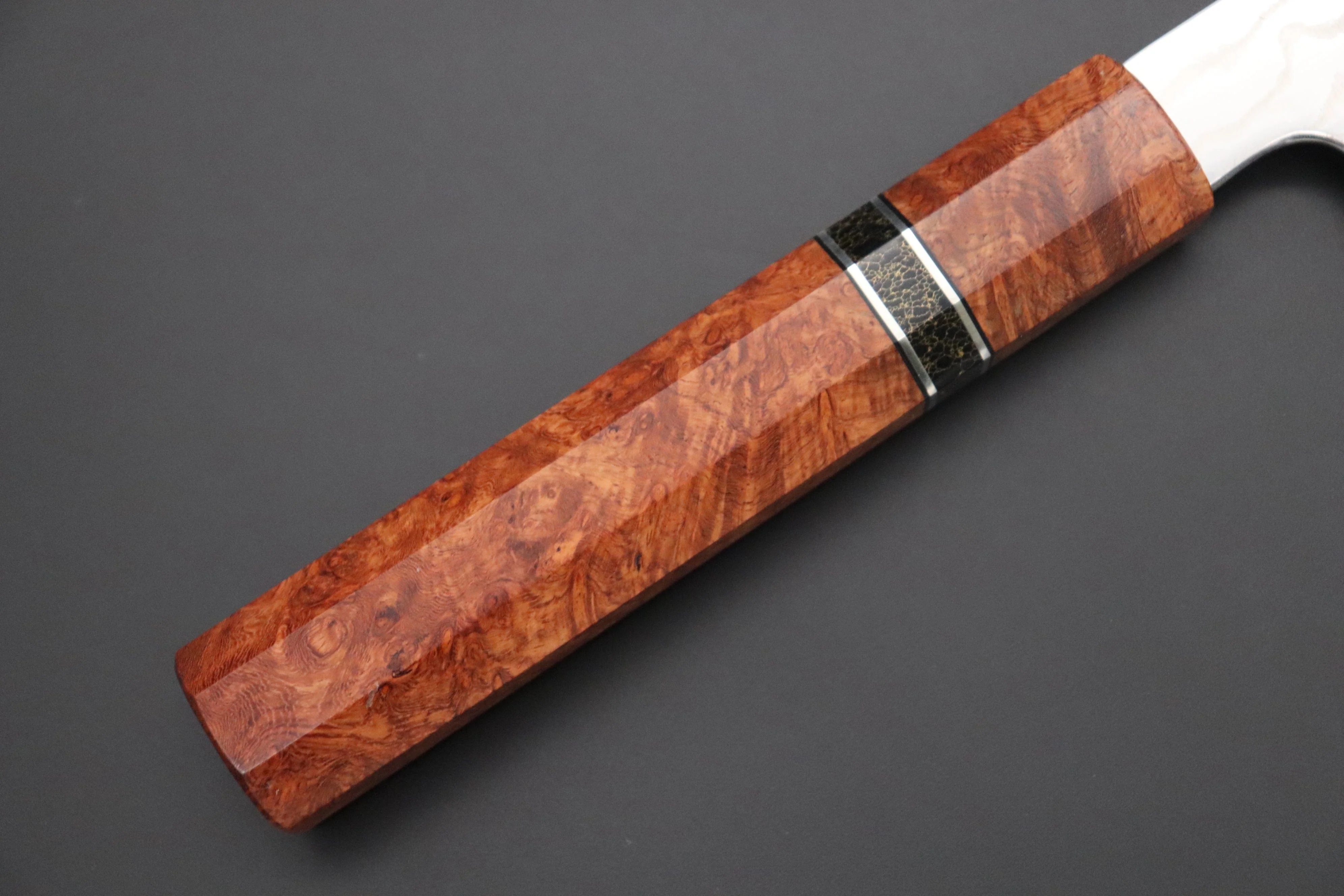 Custom Limited Edition, Sukenari HAP-40 Nickel Damascus Kiritsuke 210mm (8.2 inch, SCL-521) - Image 3
