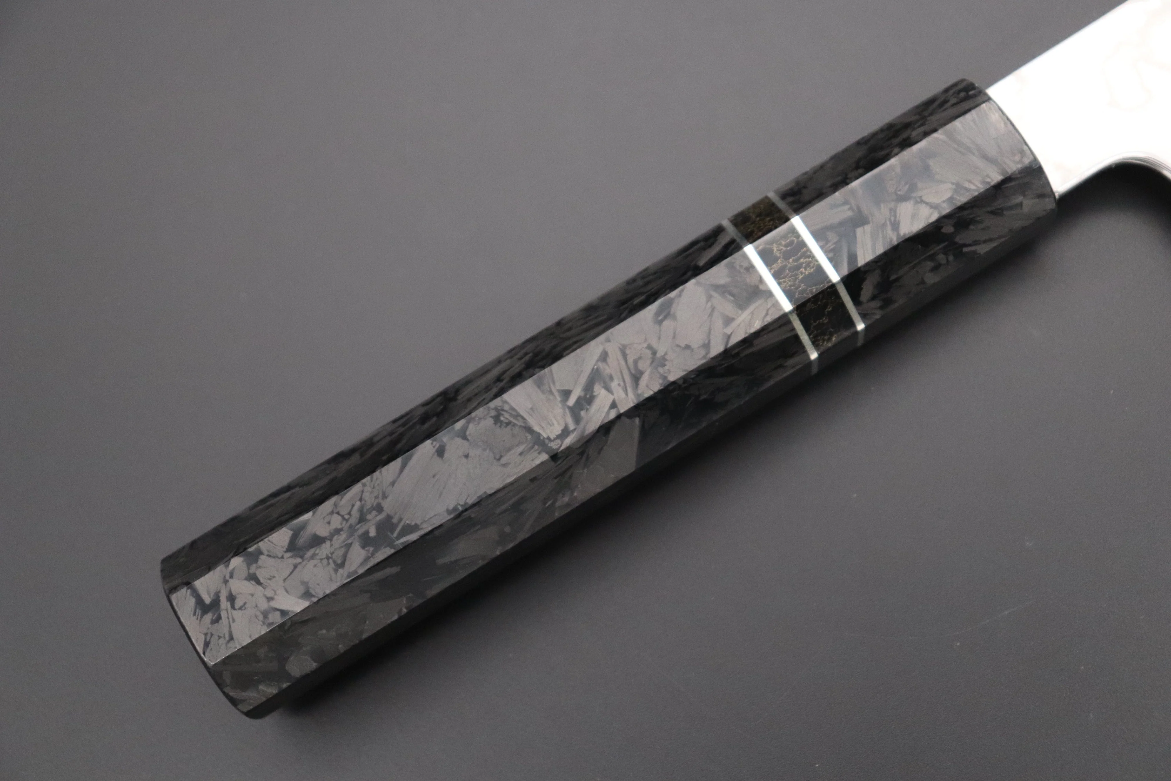 Custom Limited Edition, Sukenari HAP-40 Nickel Damascus Kiritsuke 210mm (8.2 inch, SCL-584) - Image 3