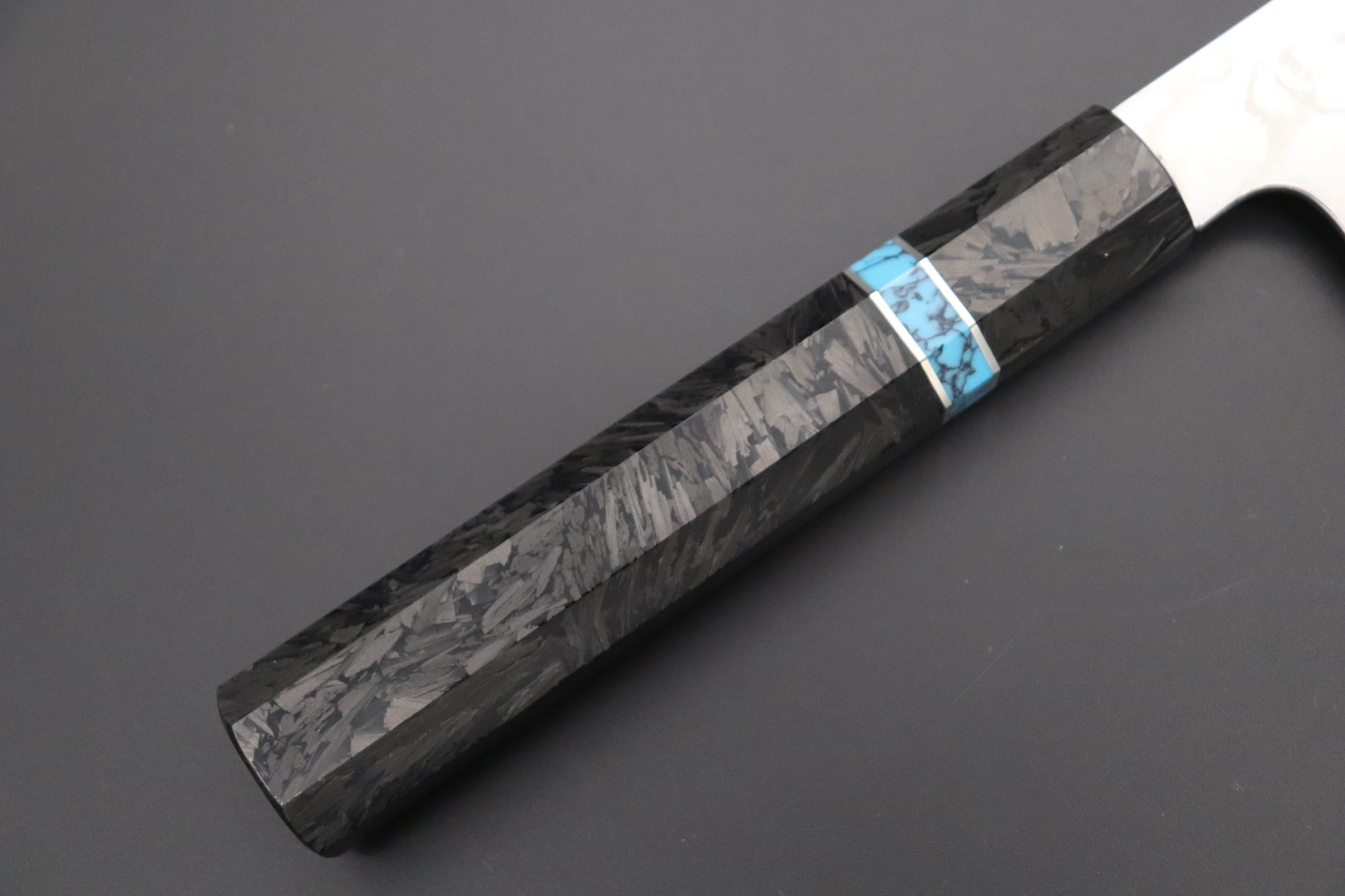Custom Limited Edition, Sukenari HAP-40 Nickel Damascus Kiritsuke 240mm (9.4 inch, SCL-589) - Image 3