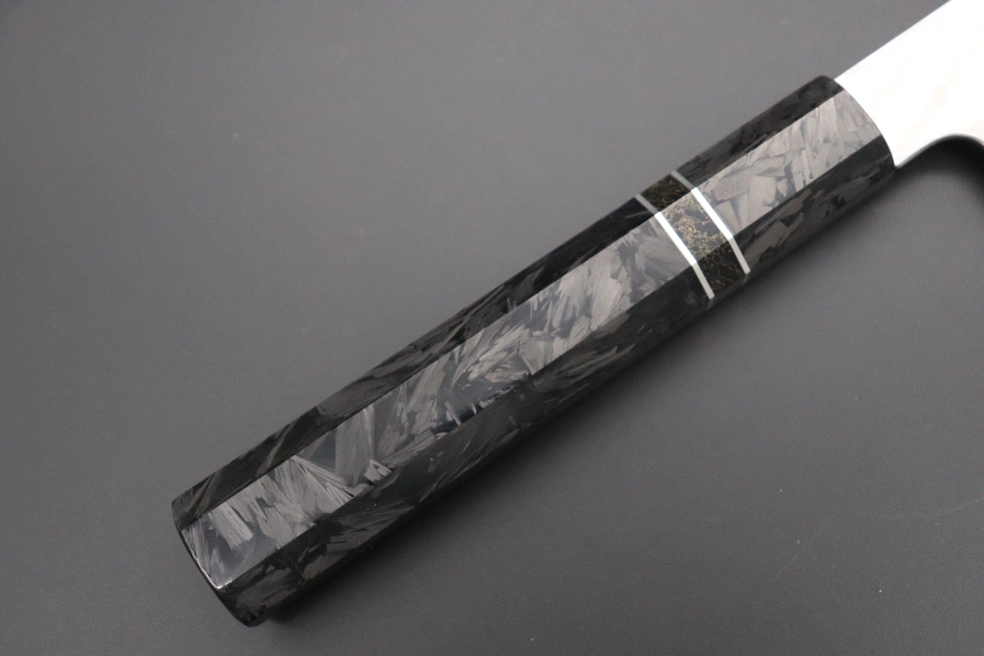 Custom Limited Edition, Sukenari HAP-40 Nickel Damascus Kiritsuke 240mm (9.4 inch, SCL-590) - Image 3