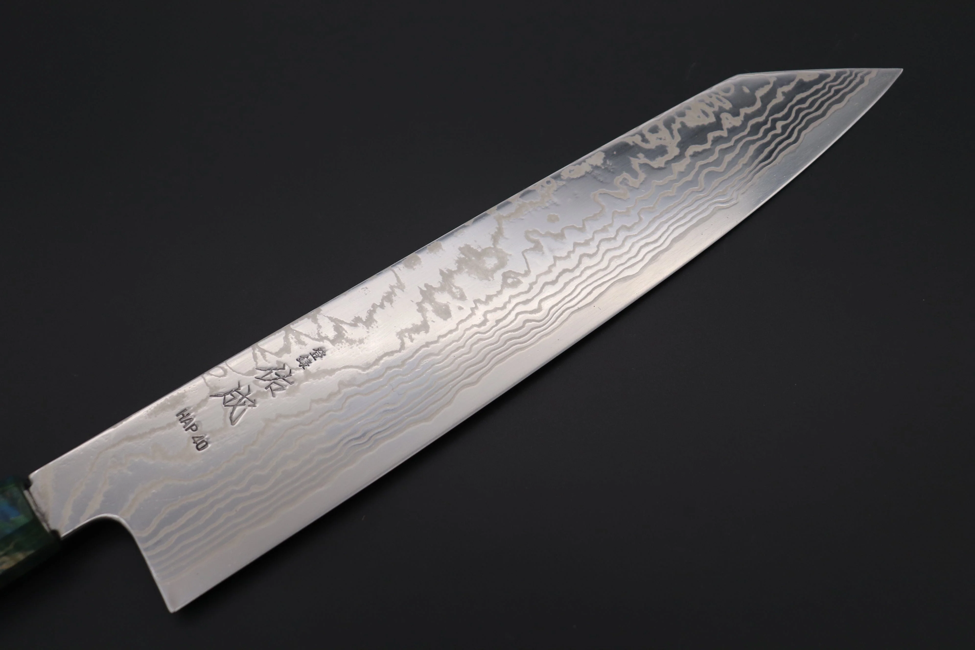Custom Limited Edition, Sukenari HAP-40 Nickel Damascus Kiritsuke 270mm (10.6 inch, SCL-595) - Image 2