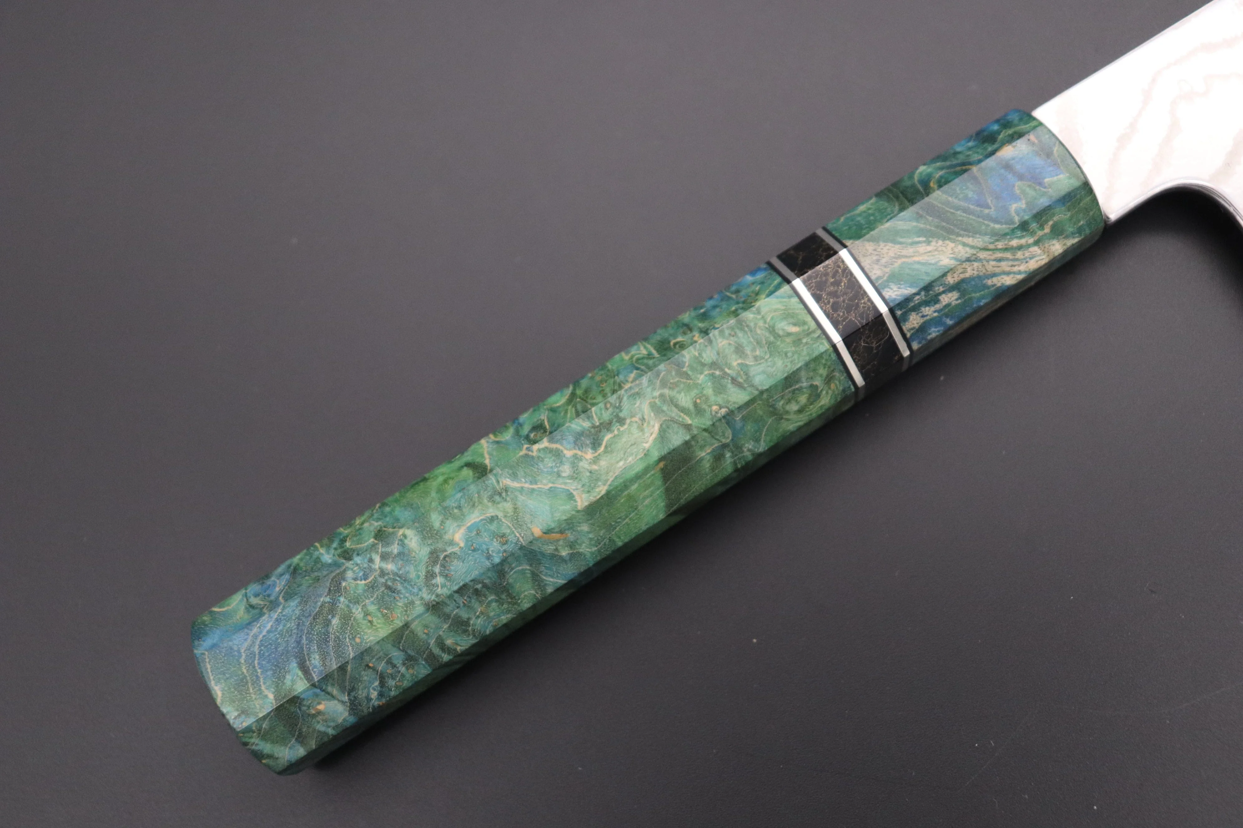 Custom Limited Edition, Sukenari HAP-40 Nickel Damascus Kiritsuke 270mm (10.6 inch, SCL-595) - Image 3