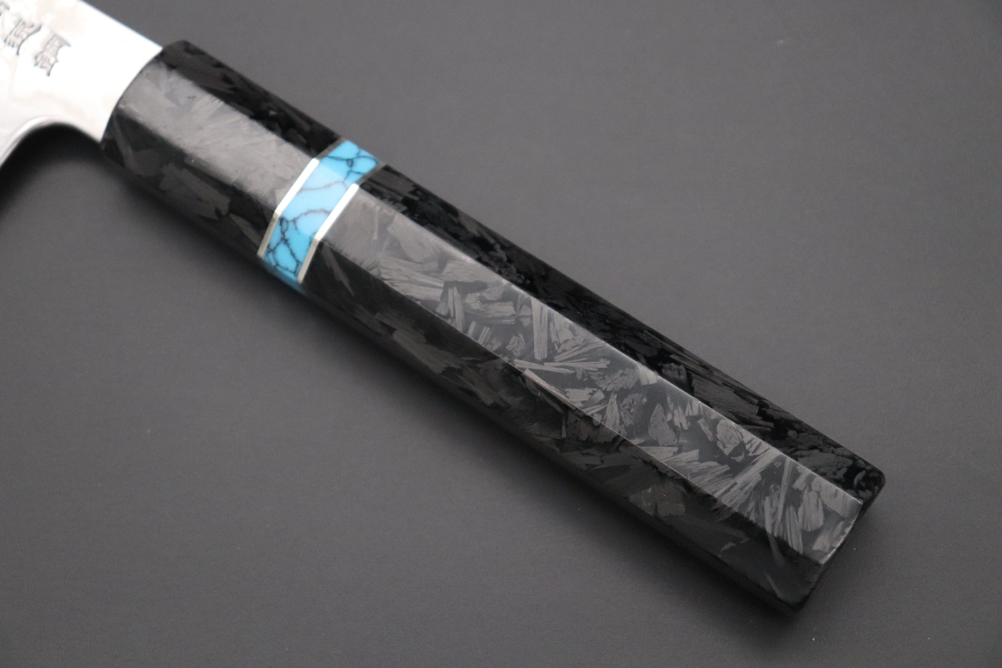 Custom Limited Edition, Sukenari HAP-40 Nickel Damascus Wa Gyuto 210mm (8.2 inch, SCL-513) - Image 7