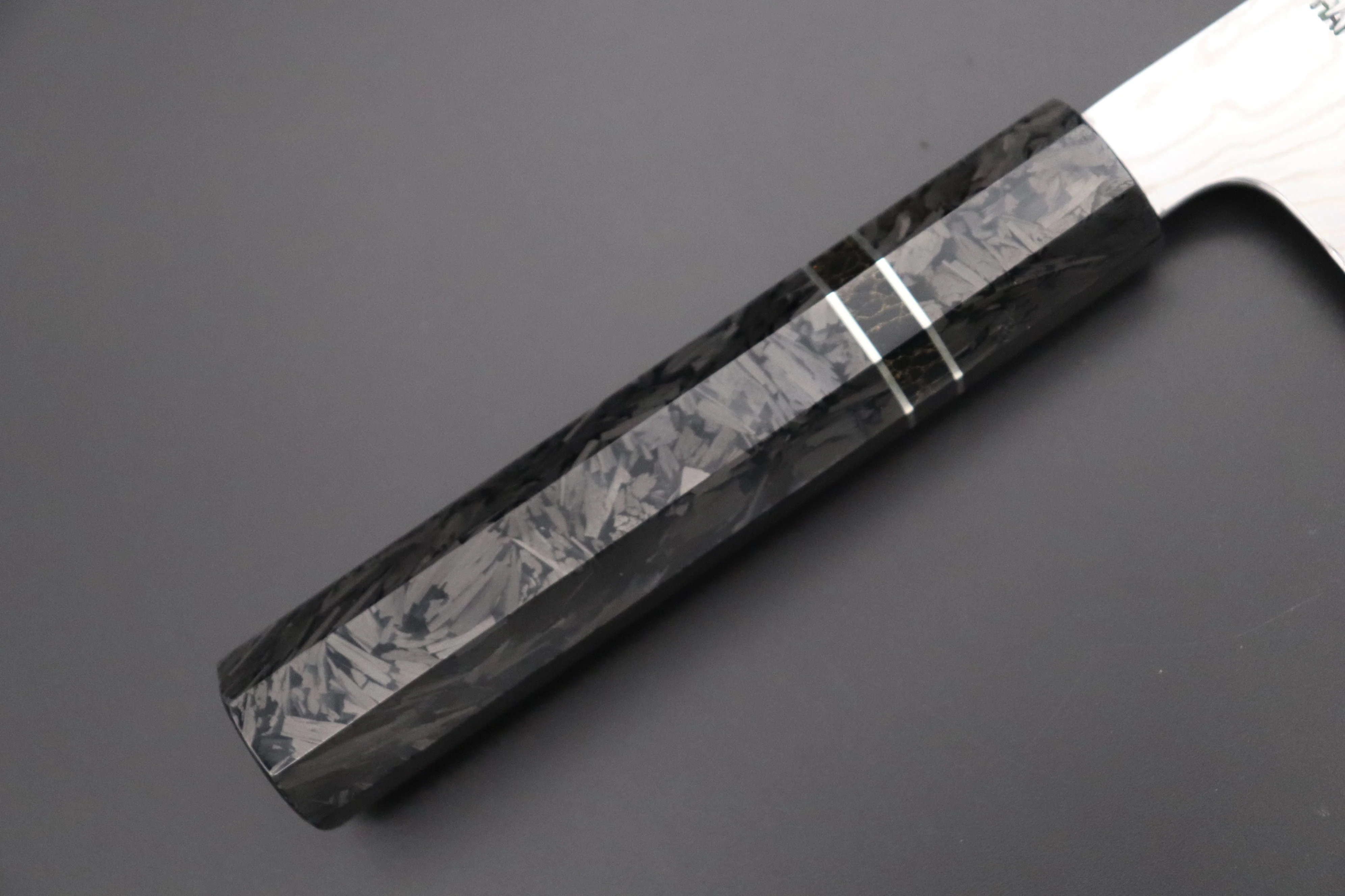 Custom Limited Edition, Sukenari HAP-40 Nickel Damascus Wa Gyuto 210mm (8.2 inch, SCL-581) - Image 3
