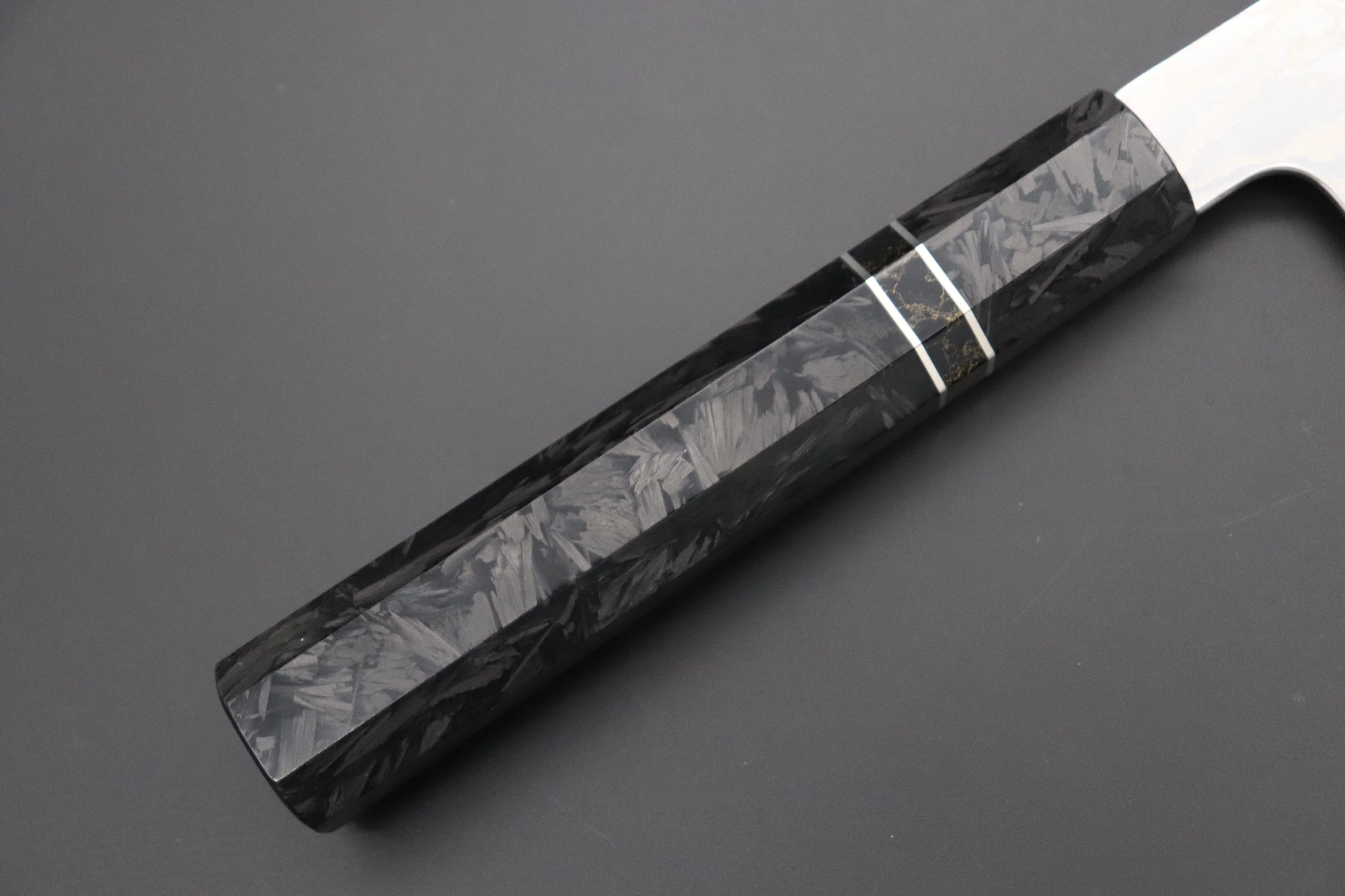 Custom Limited Edition, Sukenari HAP-40 Nickel Damascus Wa Gyuto 240mm (9.4 inch, SCL-587) - Image 3