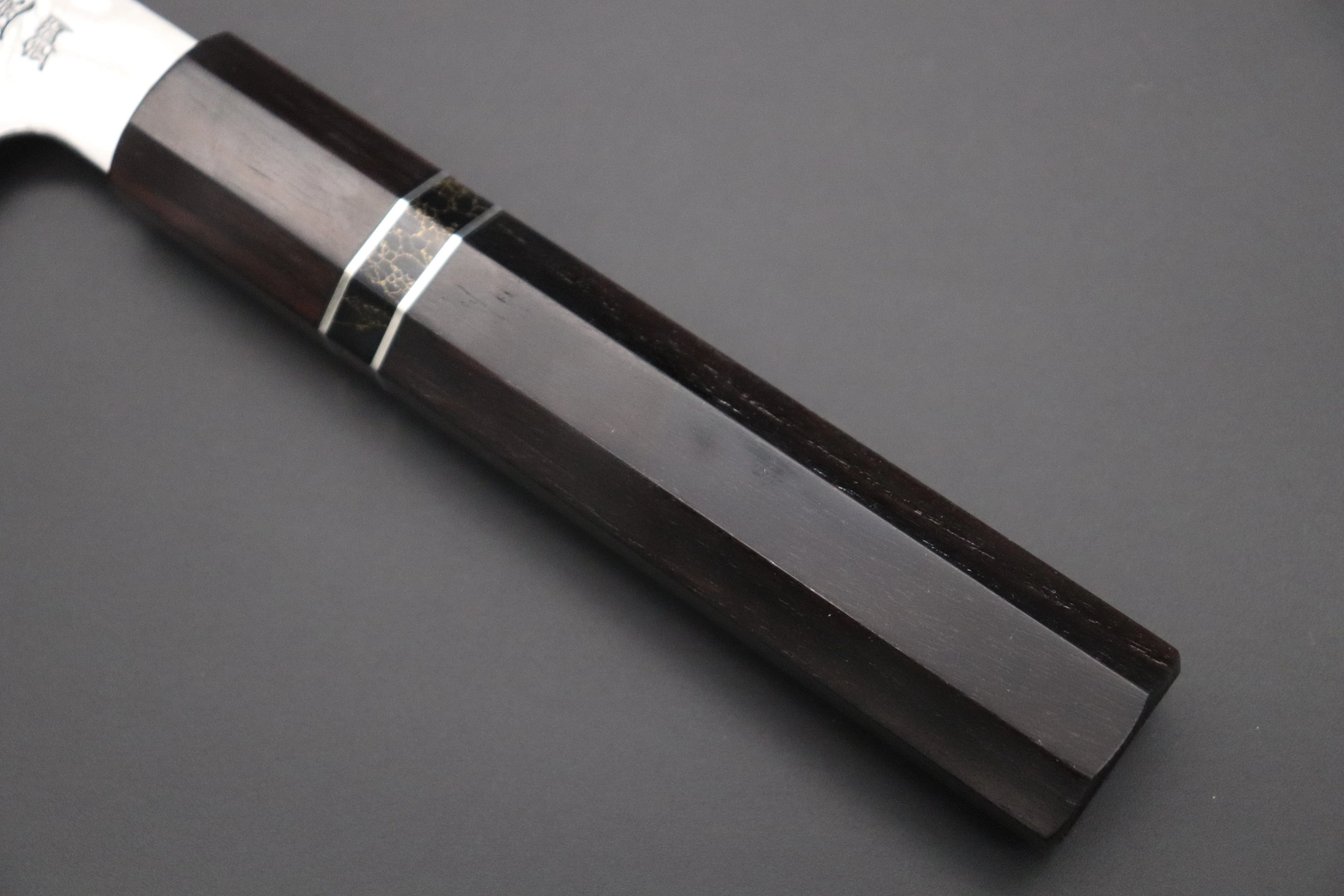 Custom Limited Edition, Sukenari HAP-40 Nickel Damascus Wa Santoku 190mm (7.4 inch, SCL-507) - Image 7