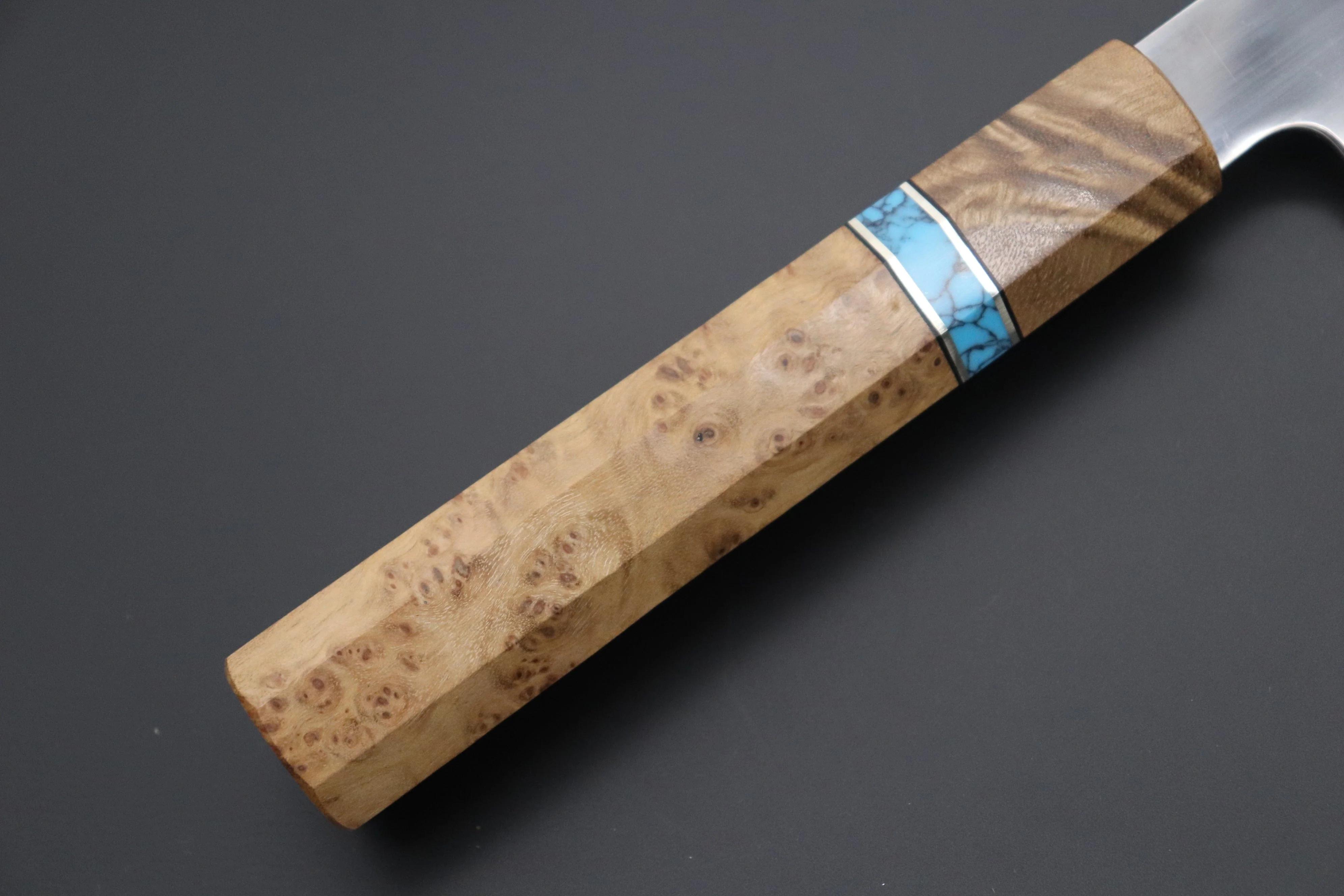 Custom Limited Edition, Sukenari Honyaki Series White Steel No.2 Wa Gyuto 210mm (8.2 Inch, SCL-563) - Image 3