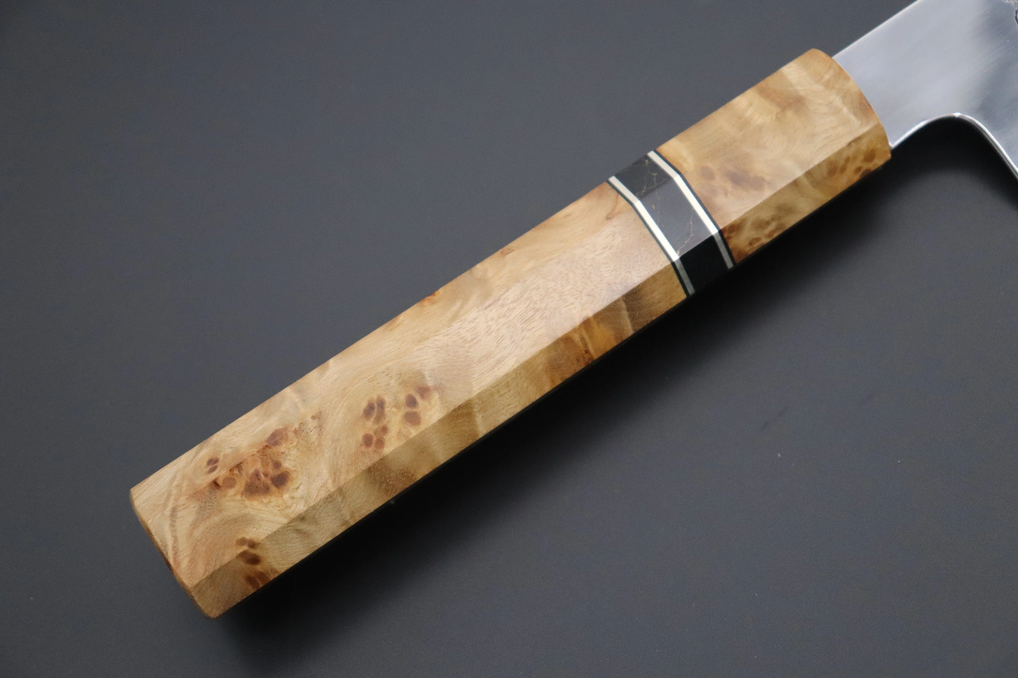 Custom Limited Edition, Sukenari Honyaki Series White Steel No.2 Wa Gyuto 210mm (8.2 Inch, SCL-564) - Image 3
