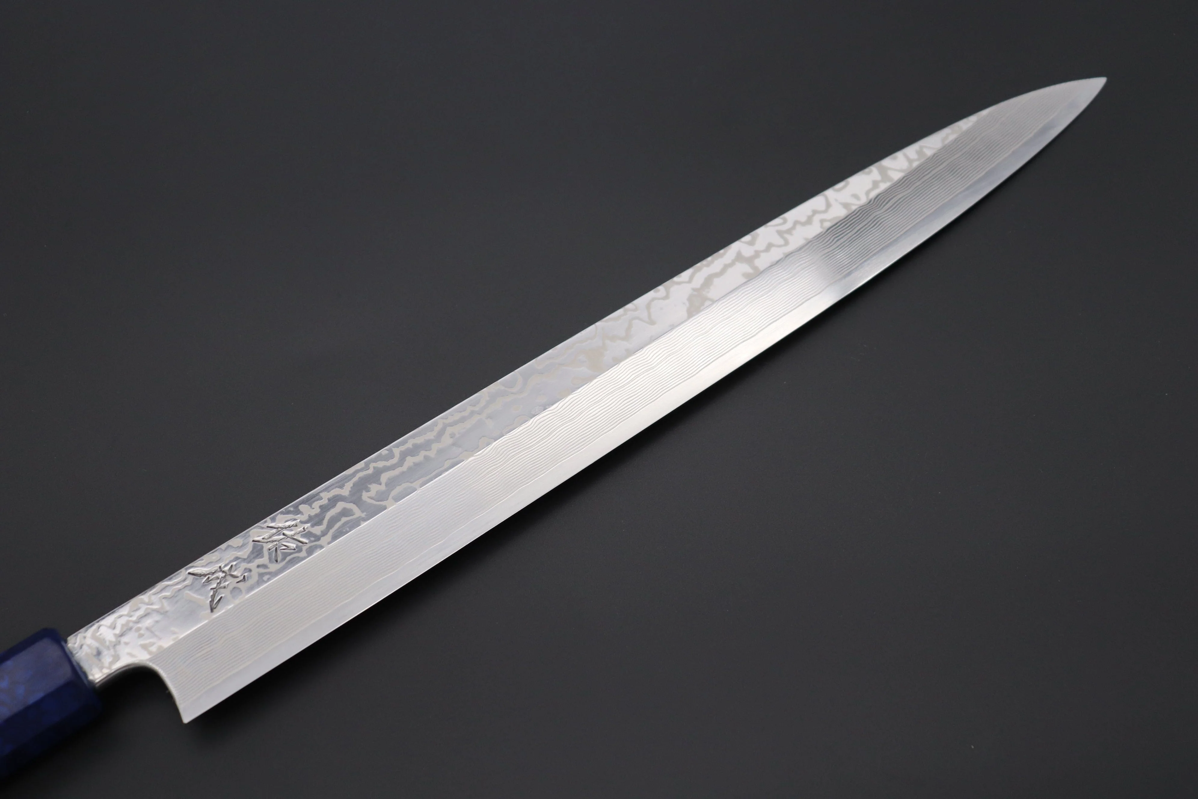 Custom Limited Edition, Sukenari SRS-13 Nickel Damascus Yanagiba 330mm (12.9 inch, SCL-457) - Image 2