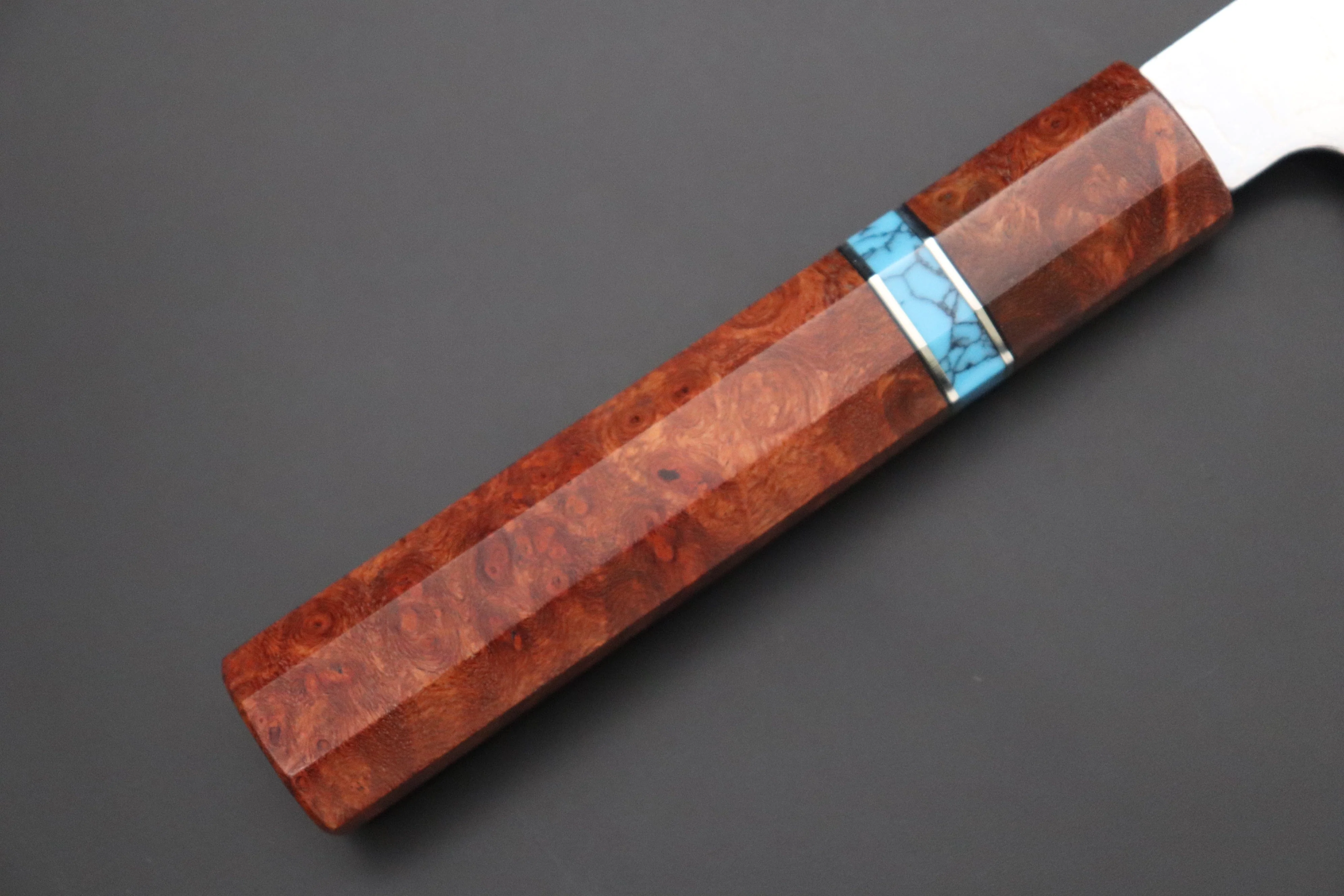 Custom Limited Edition, Sukenari STRIX Nickel Damascus Kiritsuke 210mm (8.2 inch, SCL-532) - Image 3