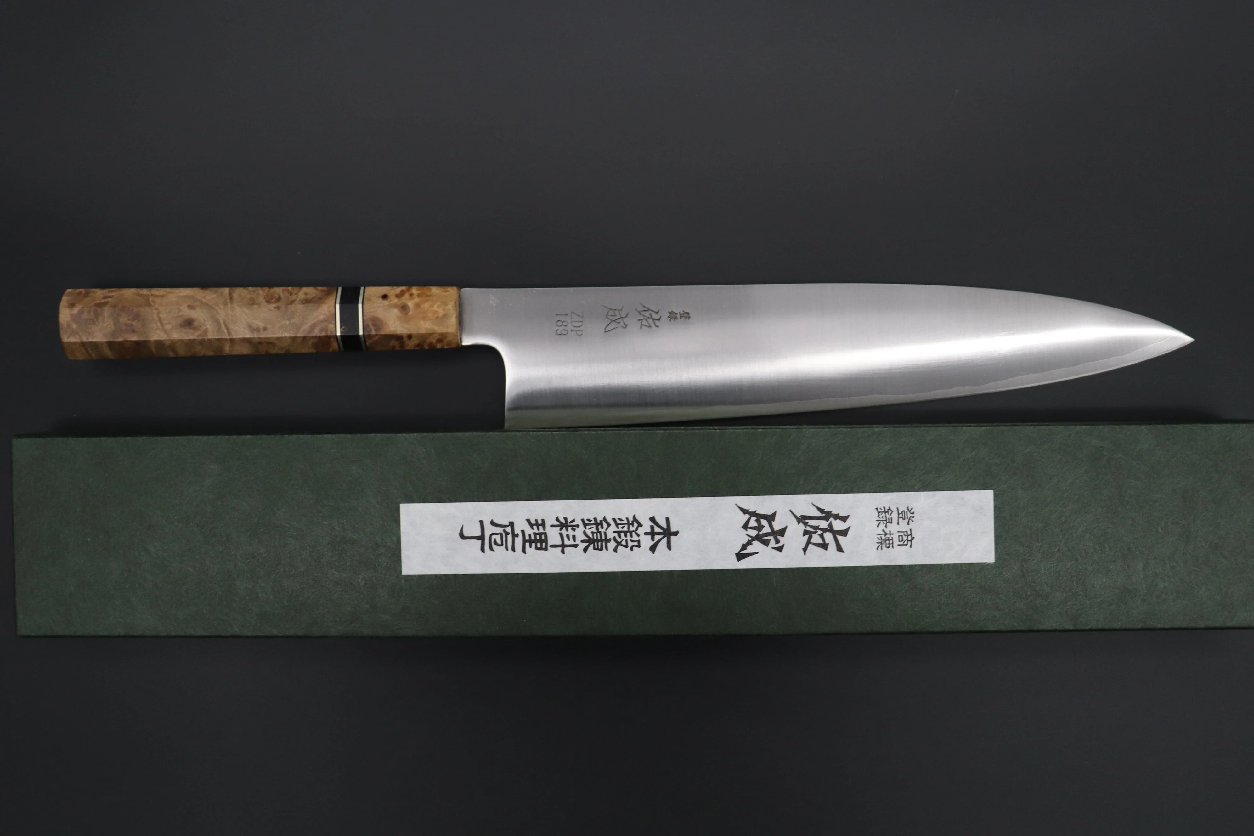 Custom Limited Edition, Sukenari ZDP-189 Clad Wa Gyuto 270mm (10.6 inch, SCL-558) - Image 8