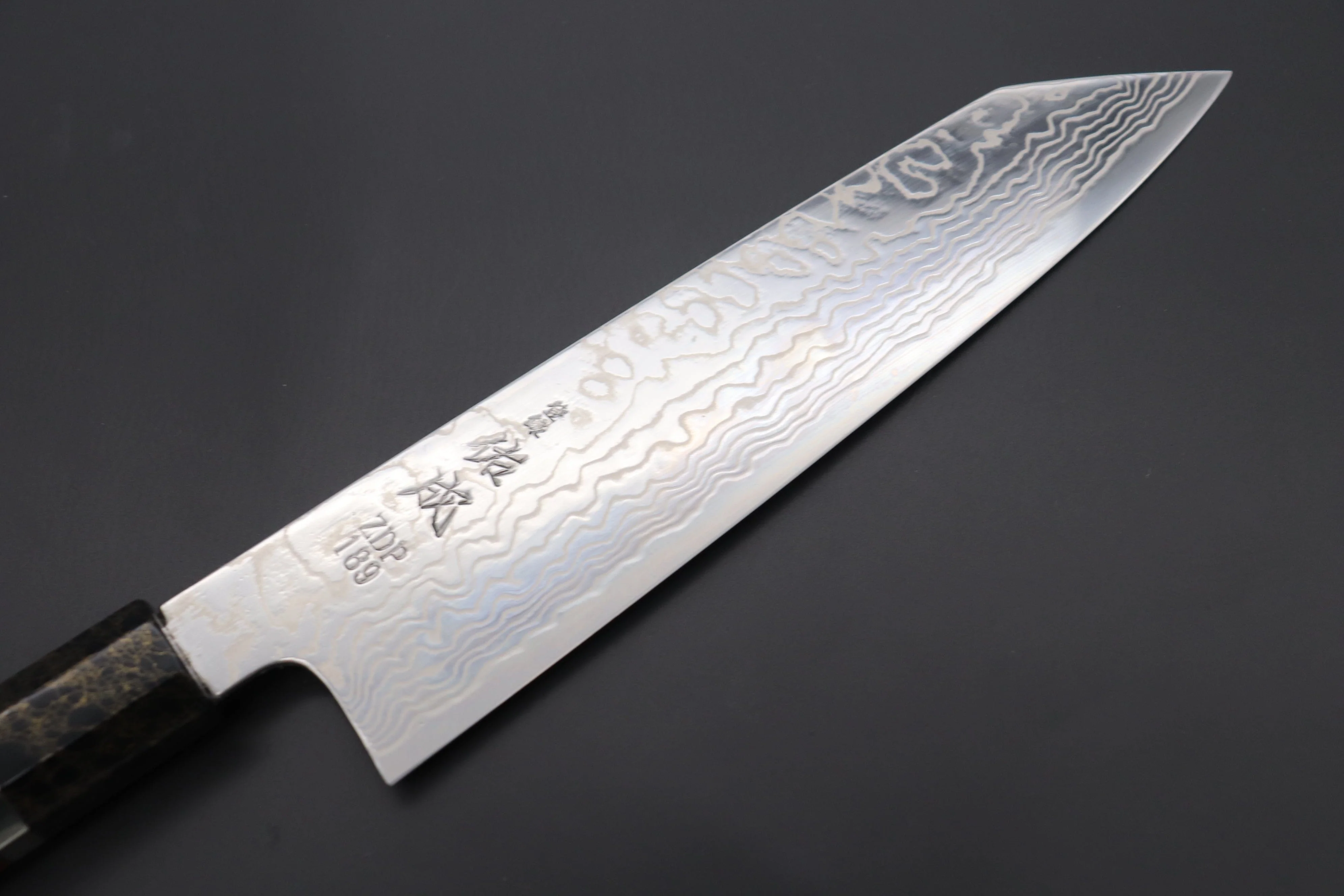 Custom Limited Edition, Sukenari ZDP-189 Nickel Damascus Kiritsuke 210mm (8.2 inch, SCL-413) - Image 2