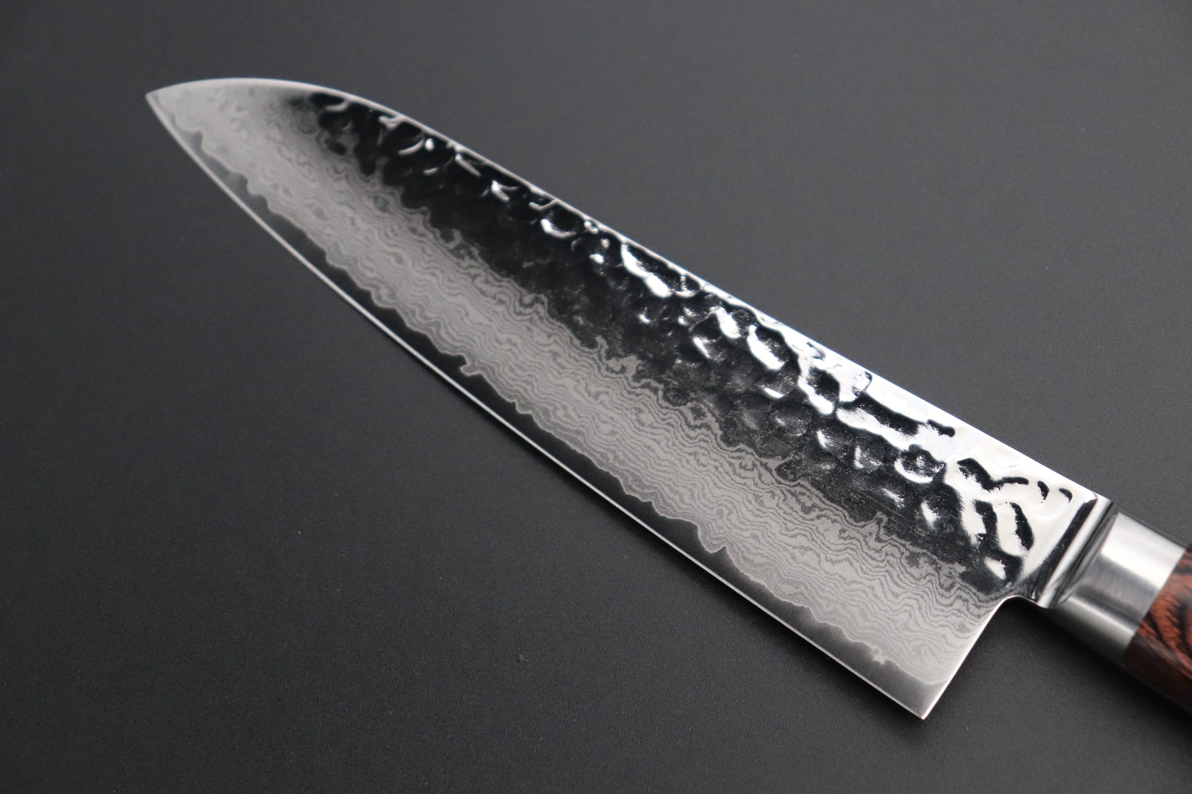 JCK Natures ”Gekko Kagami” Santoku 180mm (7 inch) - Image 6