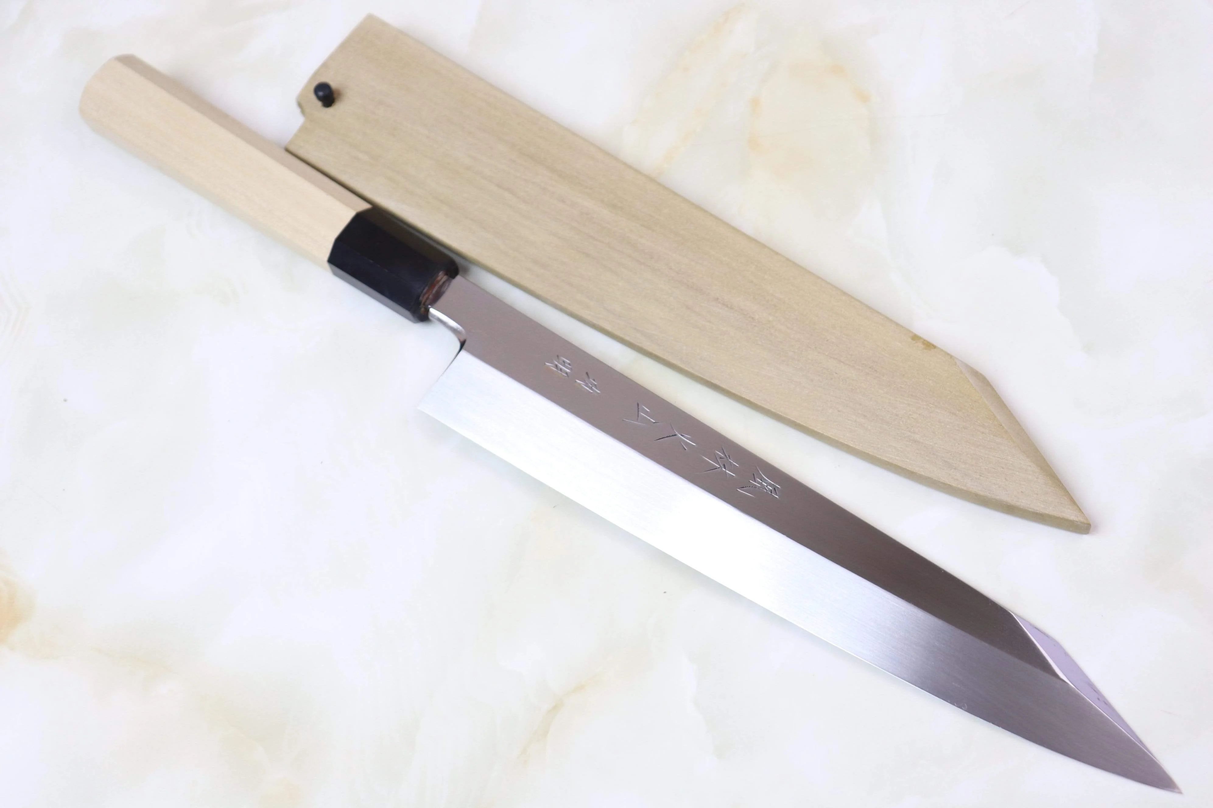 Fu-Rin-Ka-Zan Limited, (FSO-12) Solid VG-10 Blade Kiritsuke 240mm (9.4inch),  Perfectly Mirror Polished