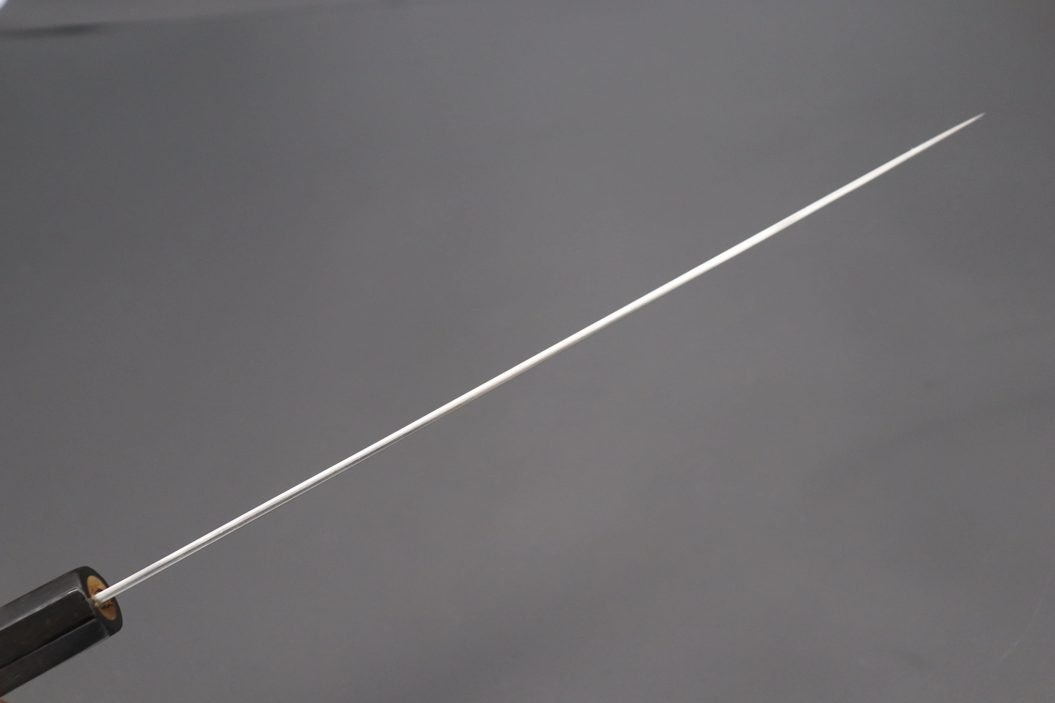 Fu-Rin-Ka-Zan R-2 Clad Wa Series Wa Sujihiki (240mm and 270mm, 2 sizes, Octagon Shaped Magnolia Wood Handle) - Image 5