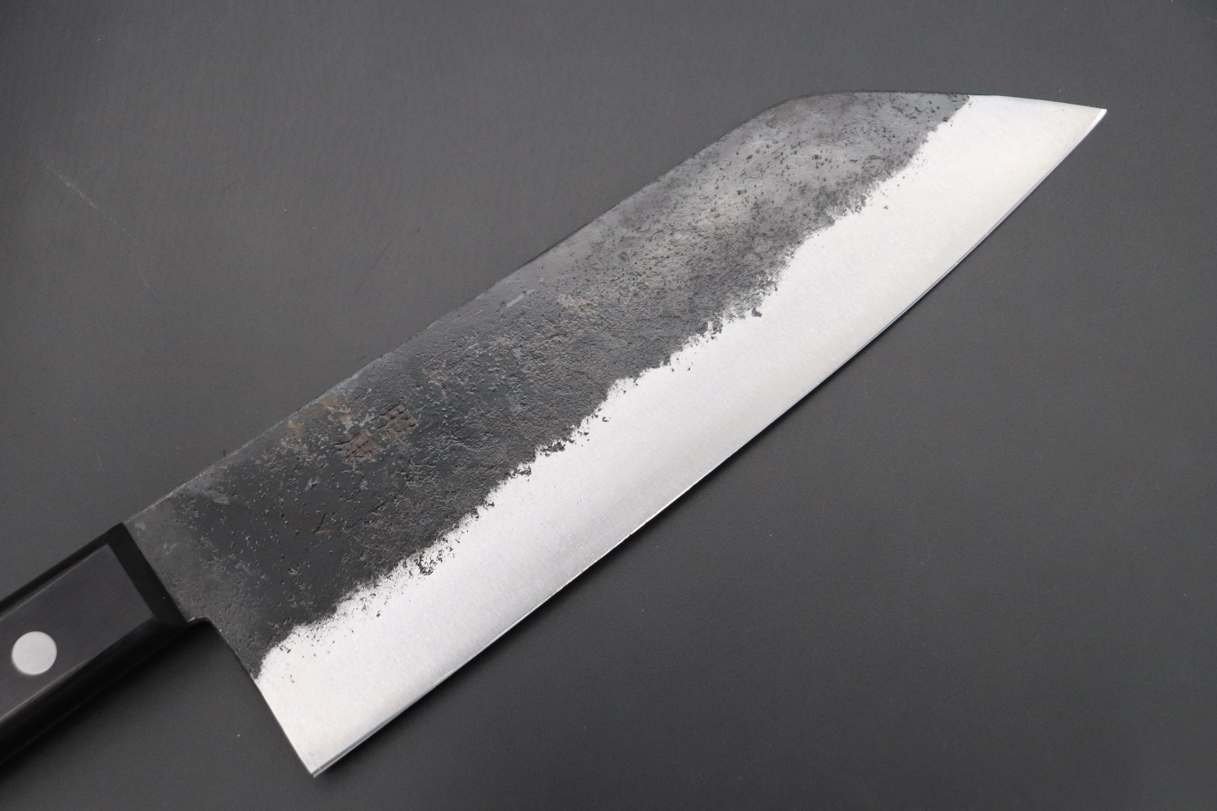 Fu-Rin-Ka-Zan White Steel No.1 Kurouchi Series FRBW1-7 Bunka 180mm (7 inch) - Image 6