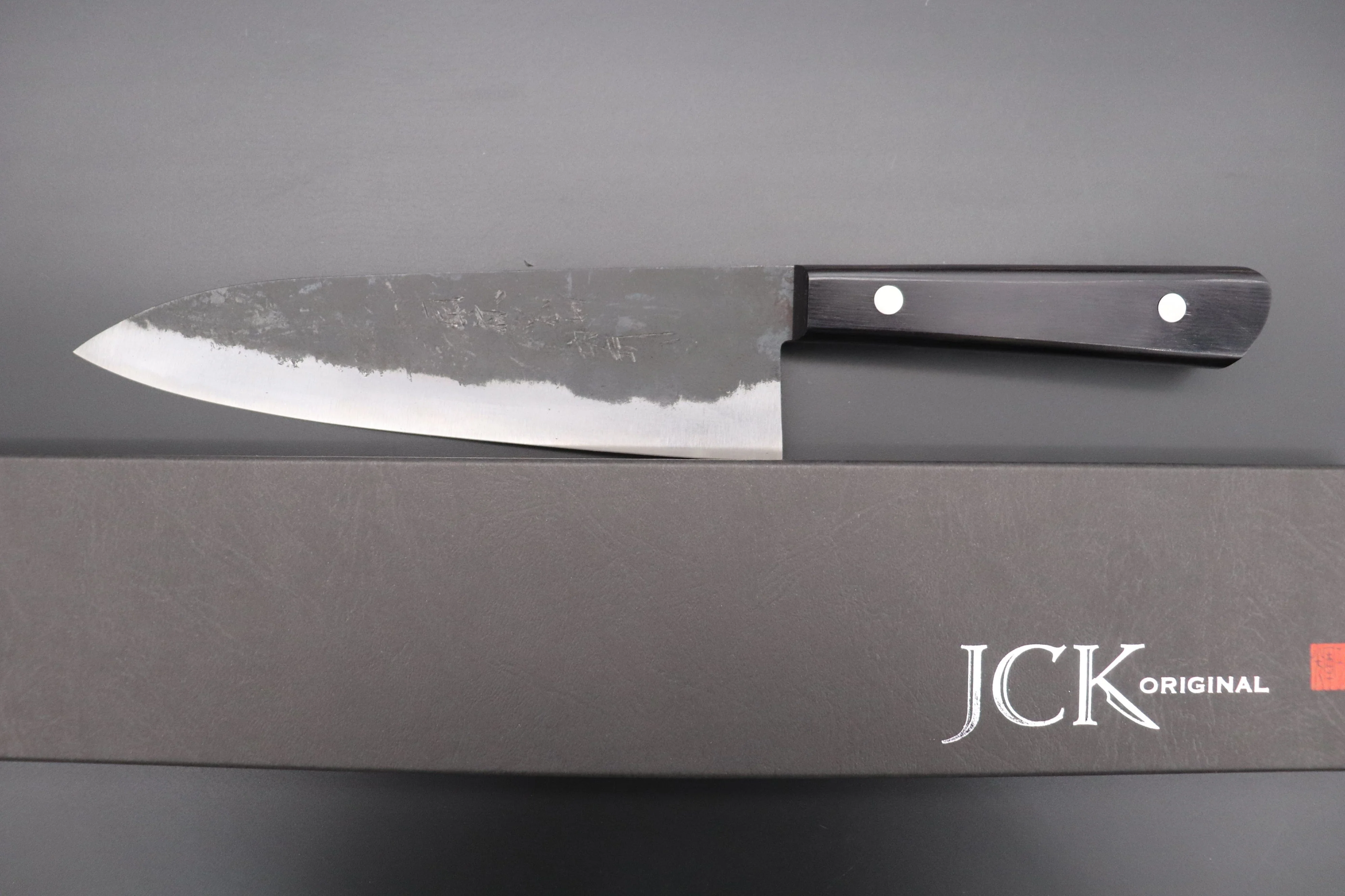 Fu-Rin-Ka-Zan White Steel No.1 Kurouchi Series Gyuto (180mm and 210mm, 2 Sizes) - Image 8
