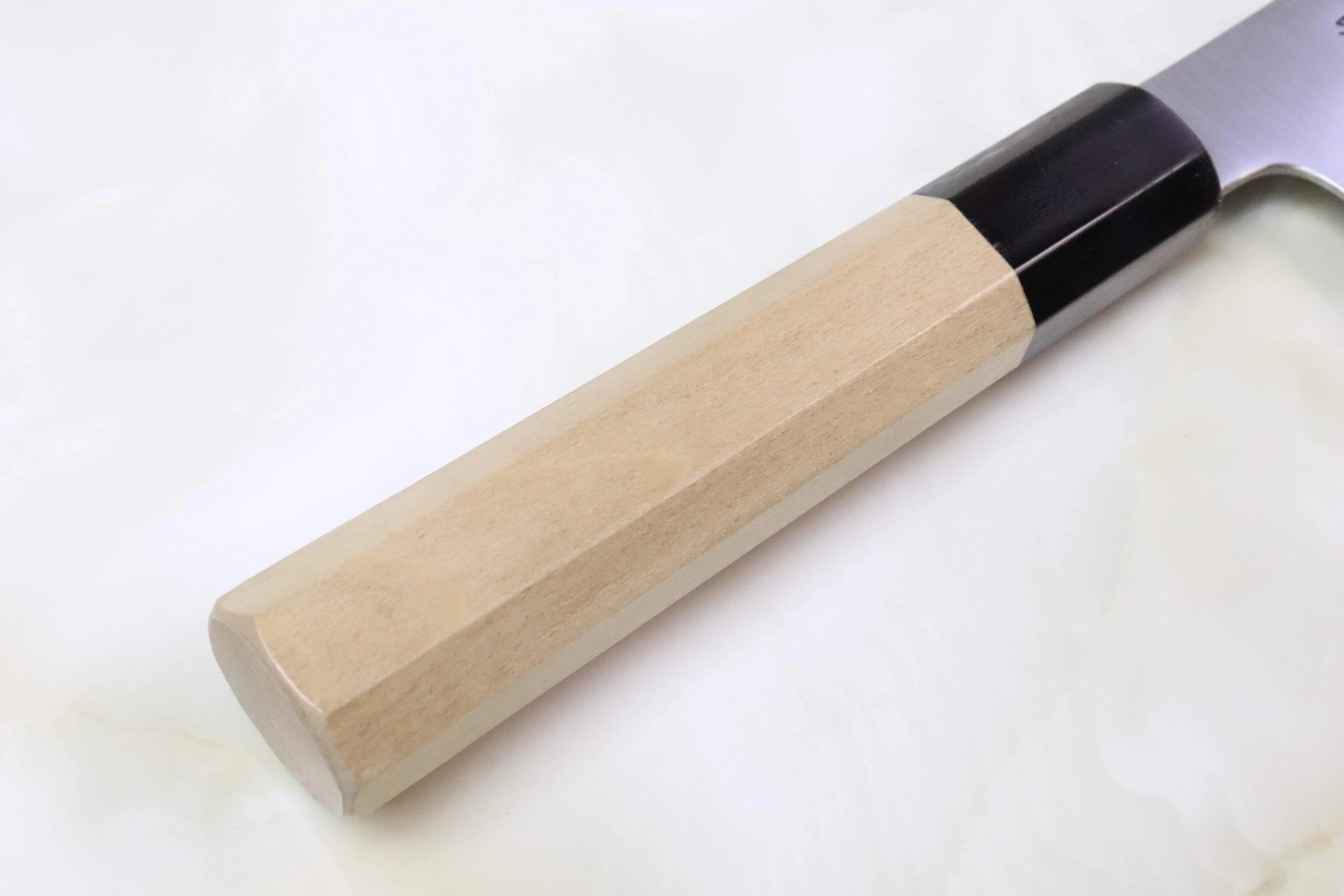 Fu-Rin-Ka-Zan ZDP-189 Wa Series Wa Santoku 190mm (7.4 inch, Octagon Shaped Magnolia Wood Handle,FZDP-1SA) - Image 3