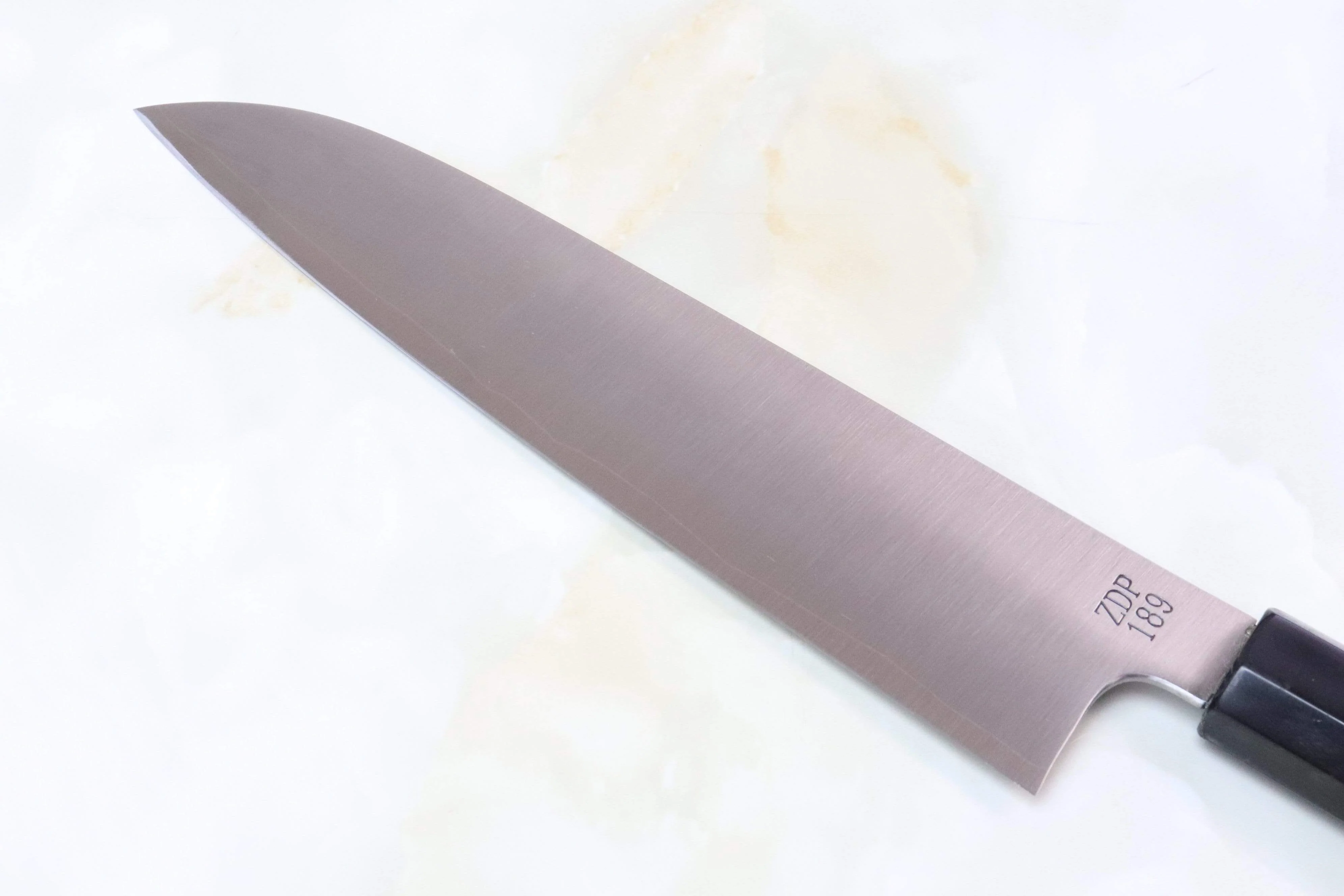 Fu-Rin-Ka-Zan ZDP-189 Wa Series Wa Santoku 190mm (7.4 inch, Octagon Shaped Magnolia Wood Handle,FZDP-1SA) - Image 5
