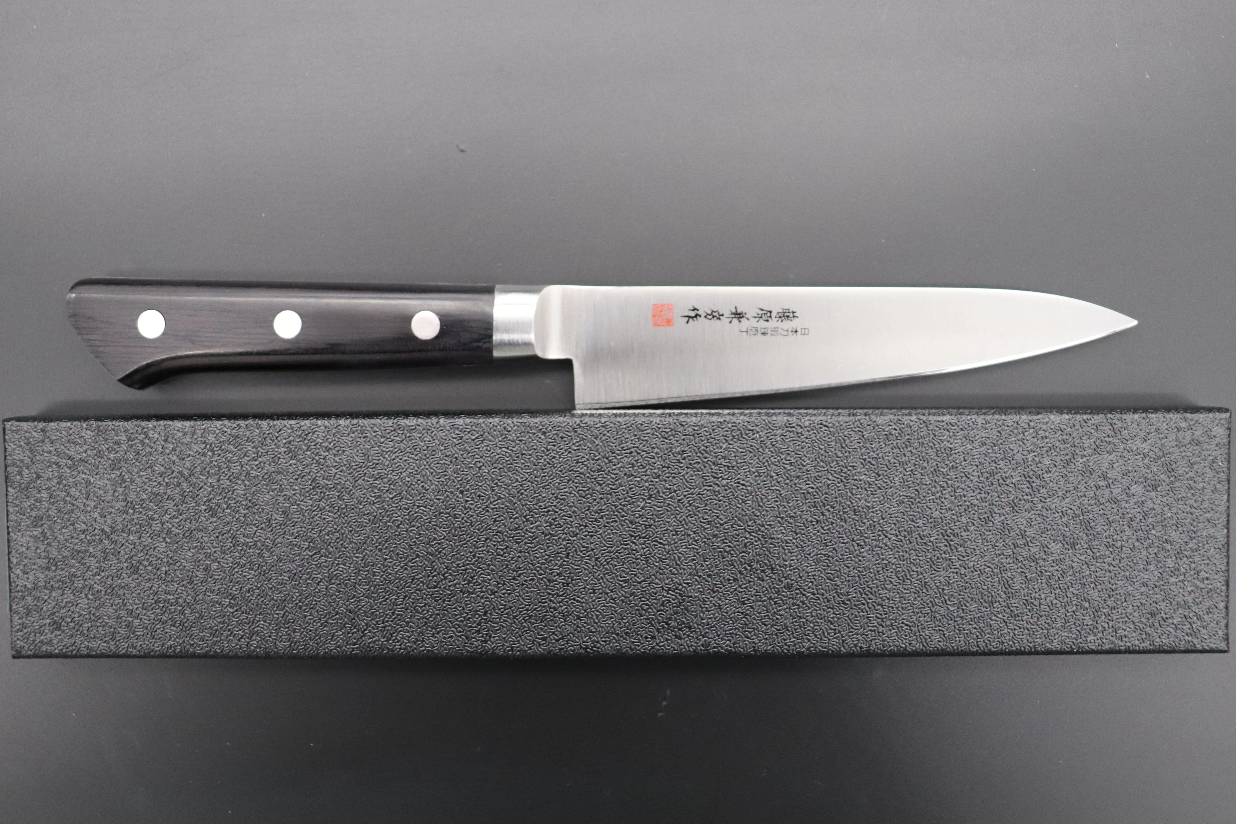 Fujiwara Kanefusa FKM Series Petty (120mm to 180mm, 3 sizes) "Discontinued" - Image 8