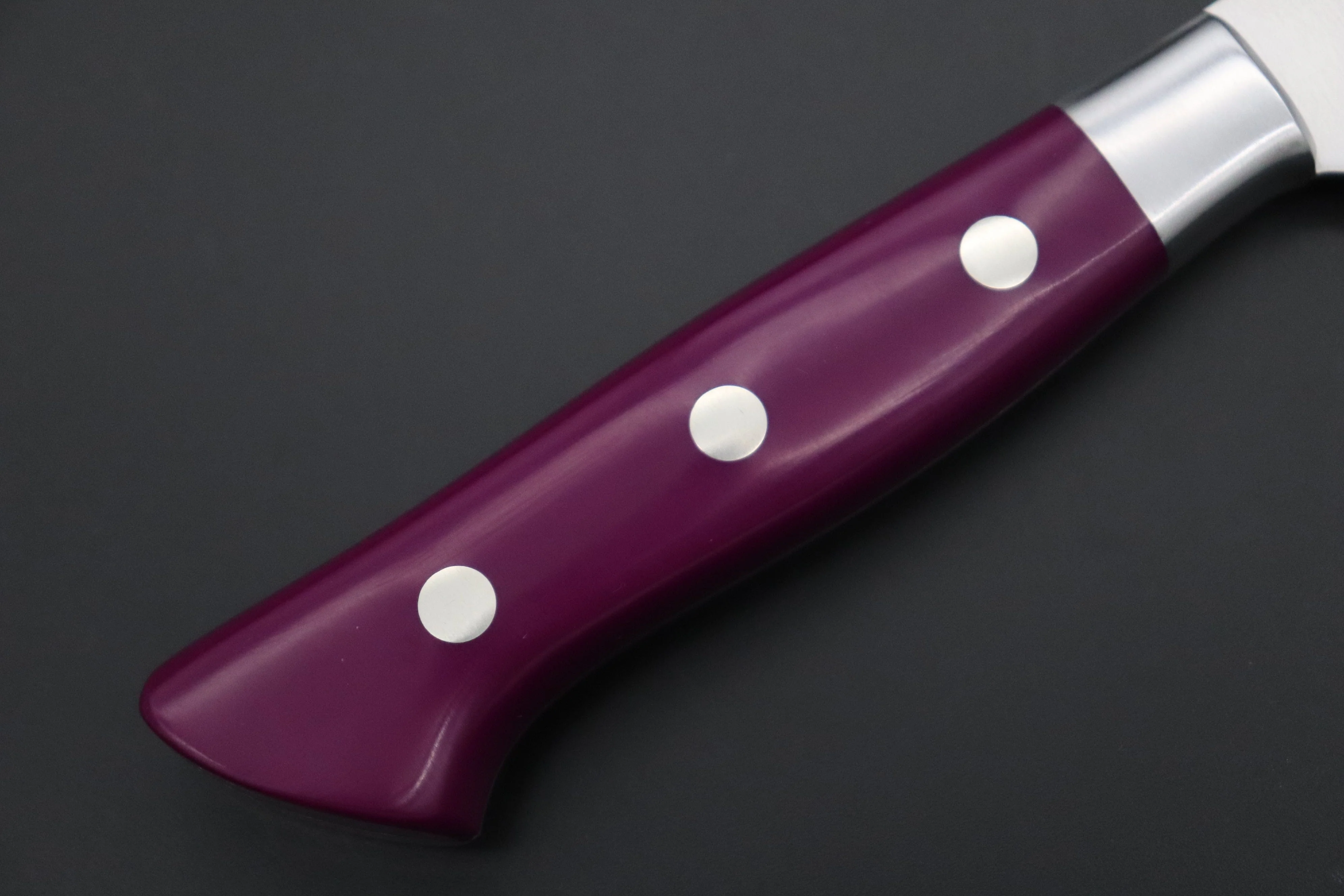 Hattori Forums Custom Limited Edition, FH "NOAH" Series FHN-6SPSM Gyuto 210mm (8.2 Inch, Sugarite Malachite Gem-Composite Stone Handle) - Image 7