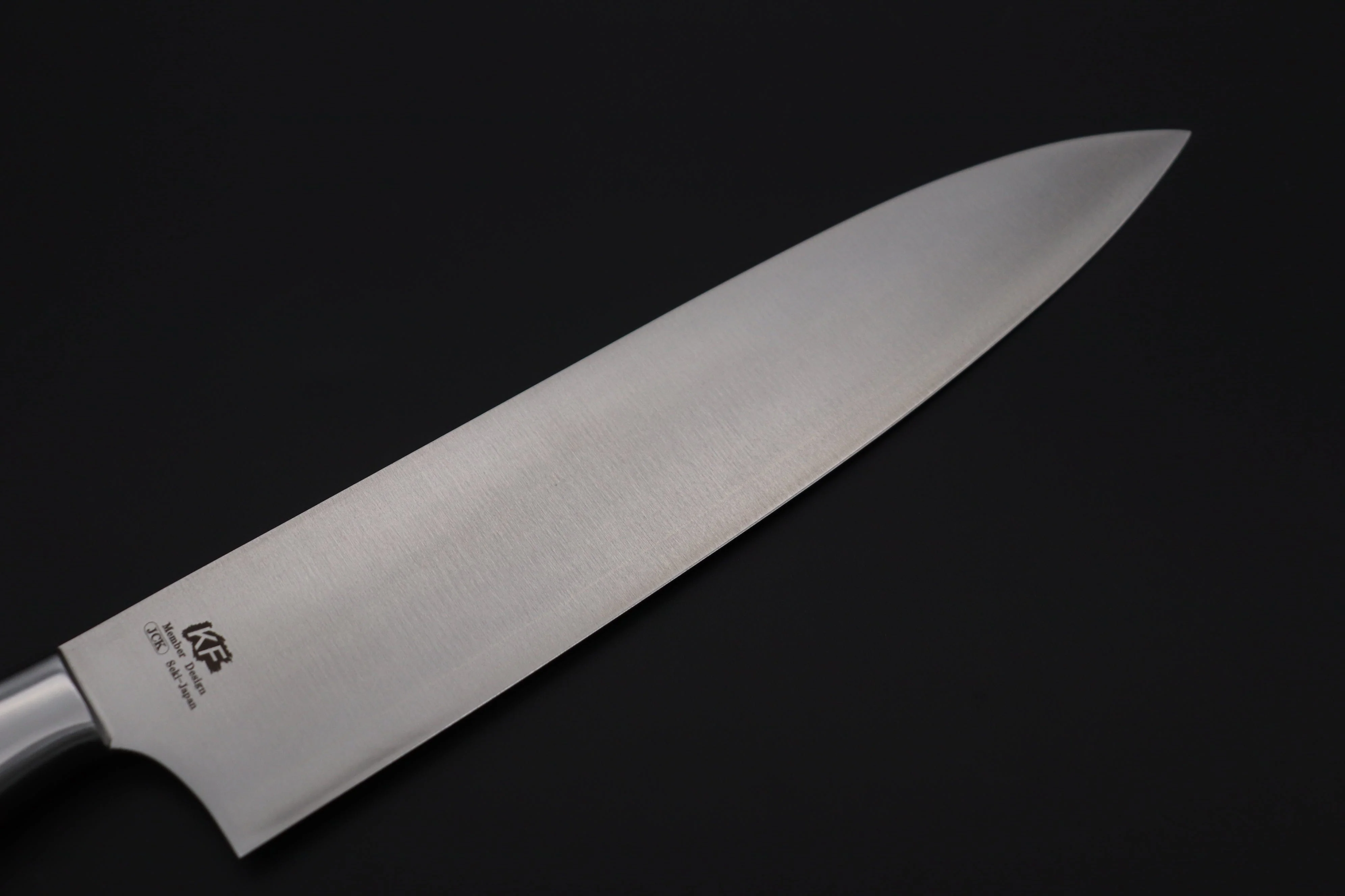 Hattori Forums Custom Limited Edition, FH "NOAH" Series FHN-6SPSO Gyuto 210mm (8.2 Inch, Spiny Oyster Gem composite Stone Handle) - Image 6
