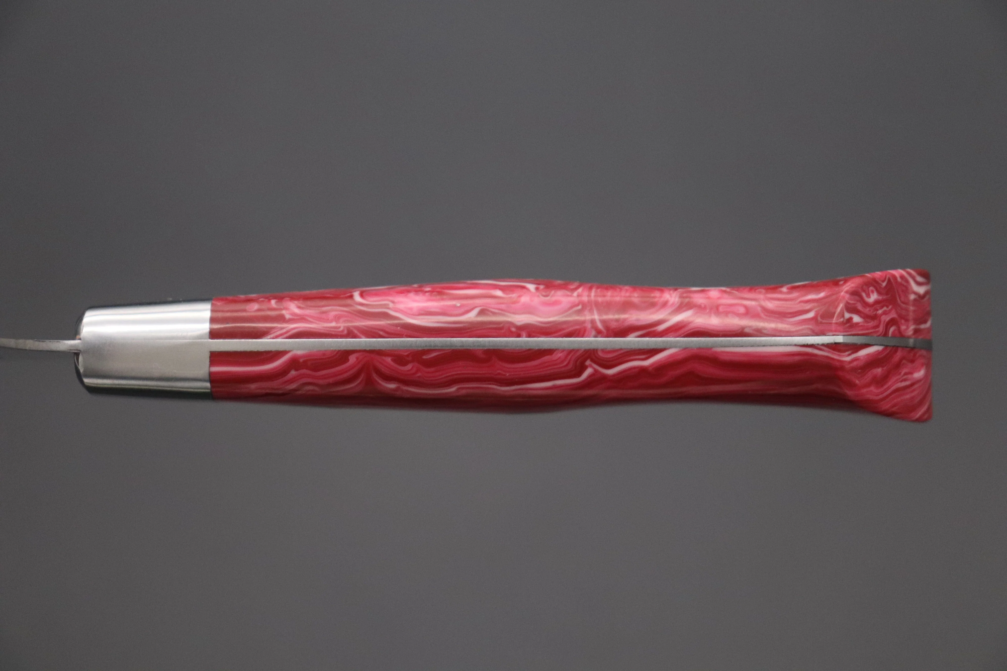 Hattori Forums Custom Limited Edition, FH Solid VG-10 Series FH-4SPSO Santoku 170mm (6.6 Inch, Spiny Oyster Gem composite Stone Handle) - Image 9