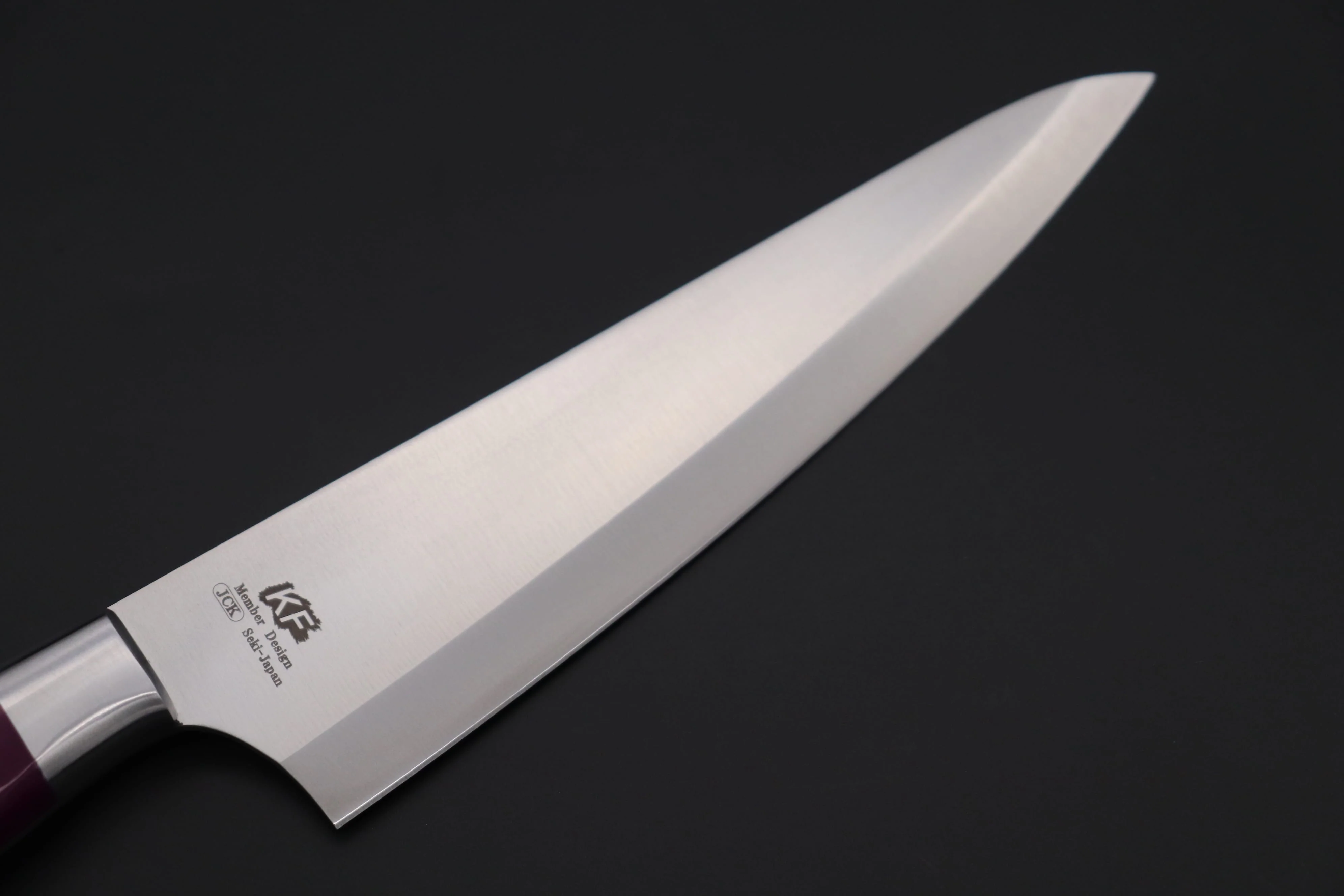Hattori Forums Custom Limited Edition,  FH Solid VG-10 Series FH-5SPSM Boning Knife 160mm (6.2inch, Sugarite Malachite Gem-Composite Stone Handle) - Image 6