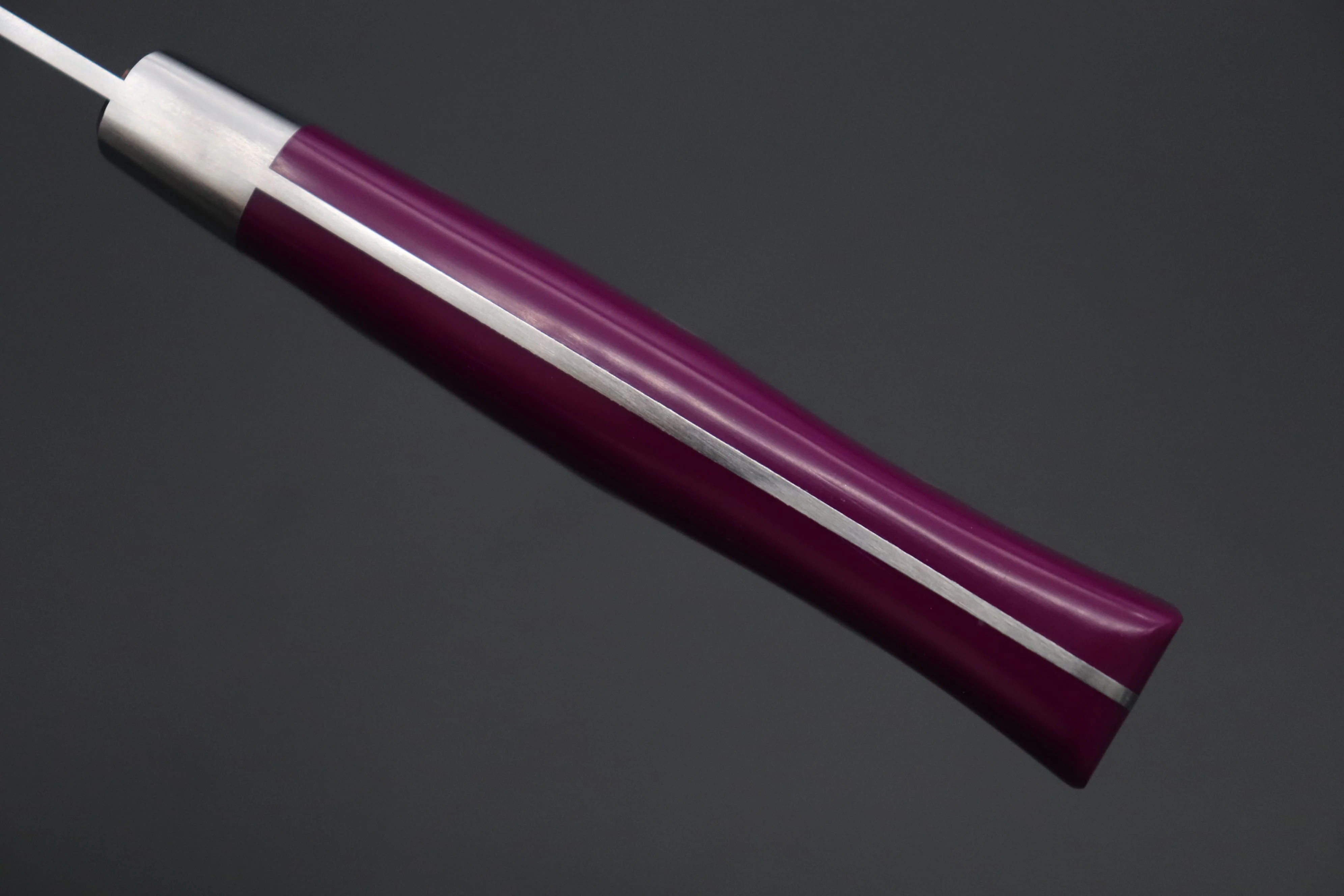 Hattori Forums Custom Limited Edition,  FH Solid VG-10 Series FH-5SPSM Boning Knife 160mm (6.2inch, Sugarite Malachite Gem-Composite Stone Handle) - Image 9