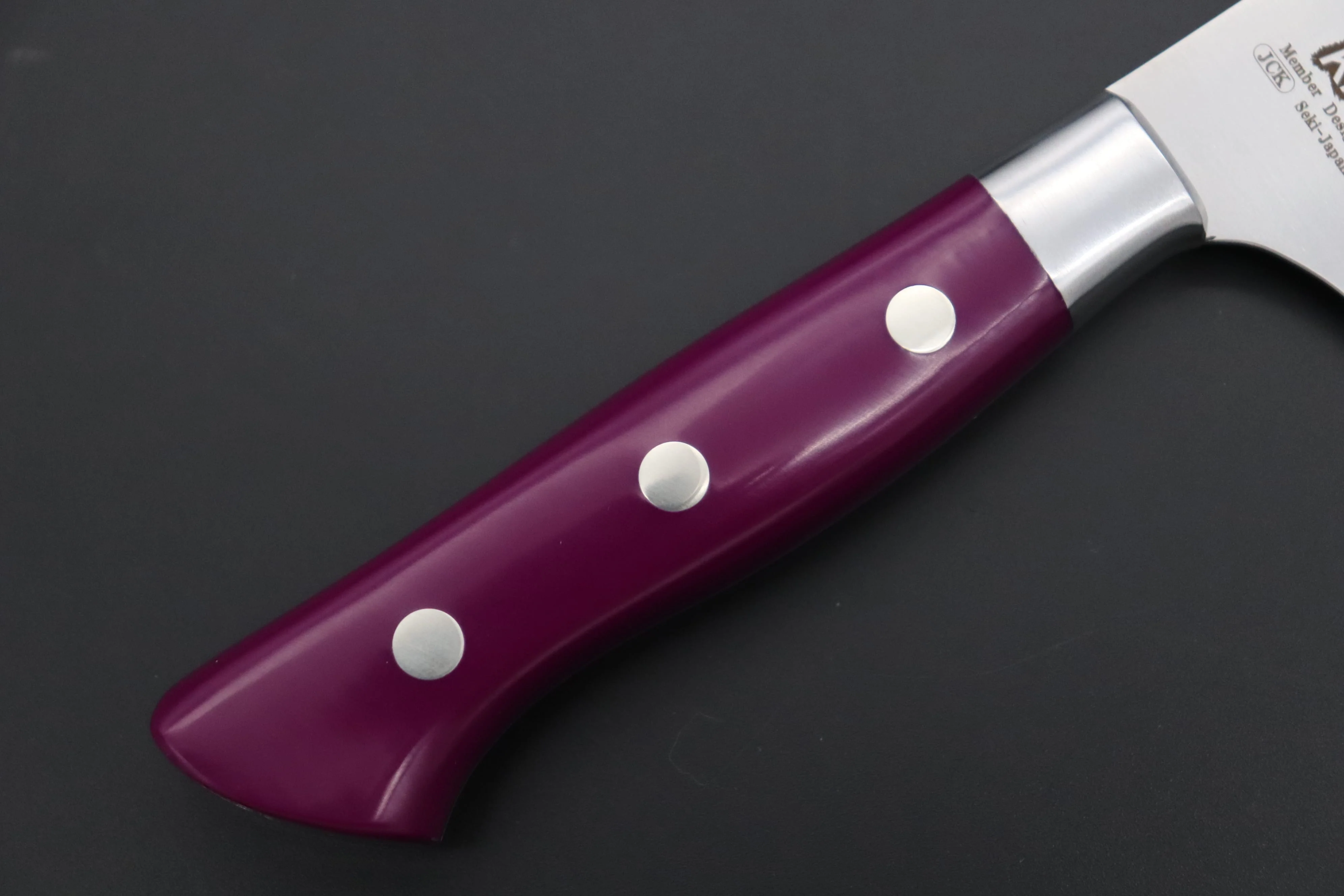 Hattori Forums Custom Limited Edition, FH Series FH-13SPSM Sujihiki 270mm (10.6 Inch, Sugarite Malachite Gem-Composite Stone Handle) - Image 9
