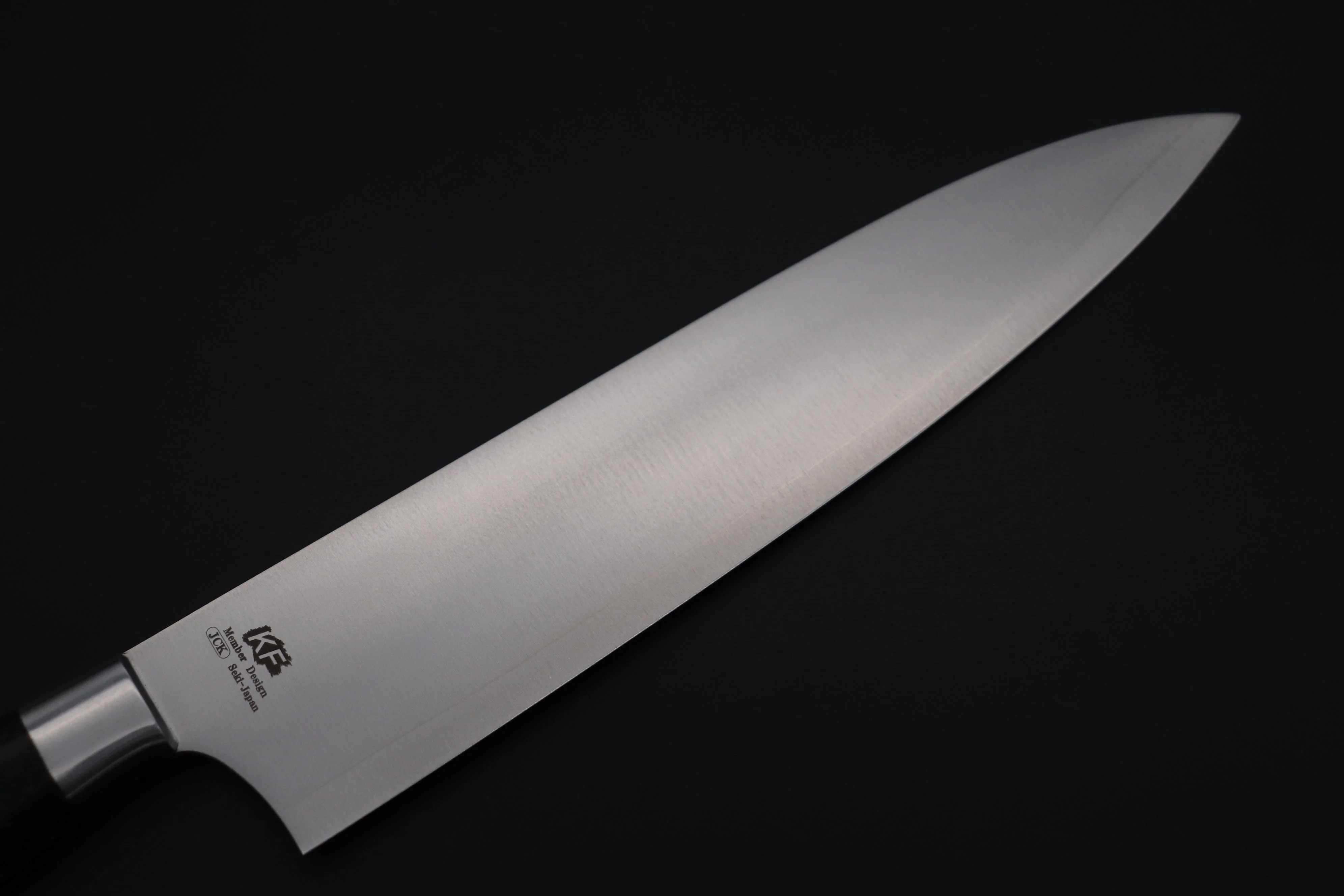 Hattori Forums FH "NOAH" Series FHN-6D Gyuto 210mm (8.2 Inch, "Black Space" Corian® Handle) - Image 6