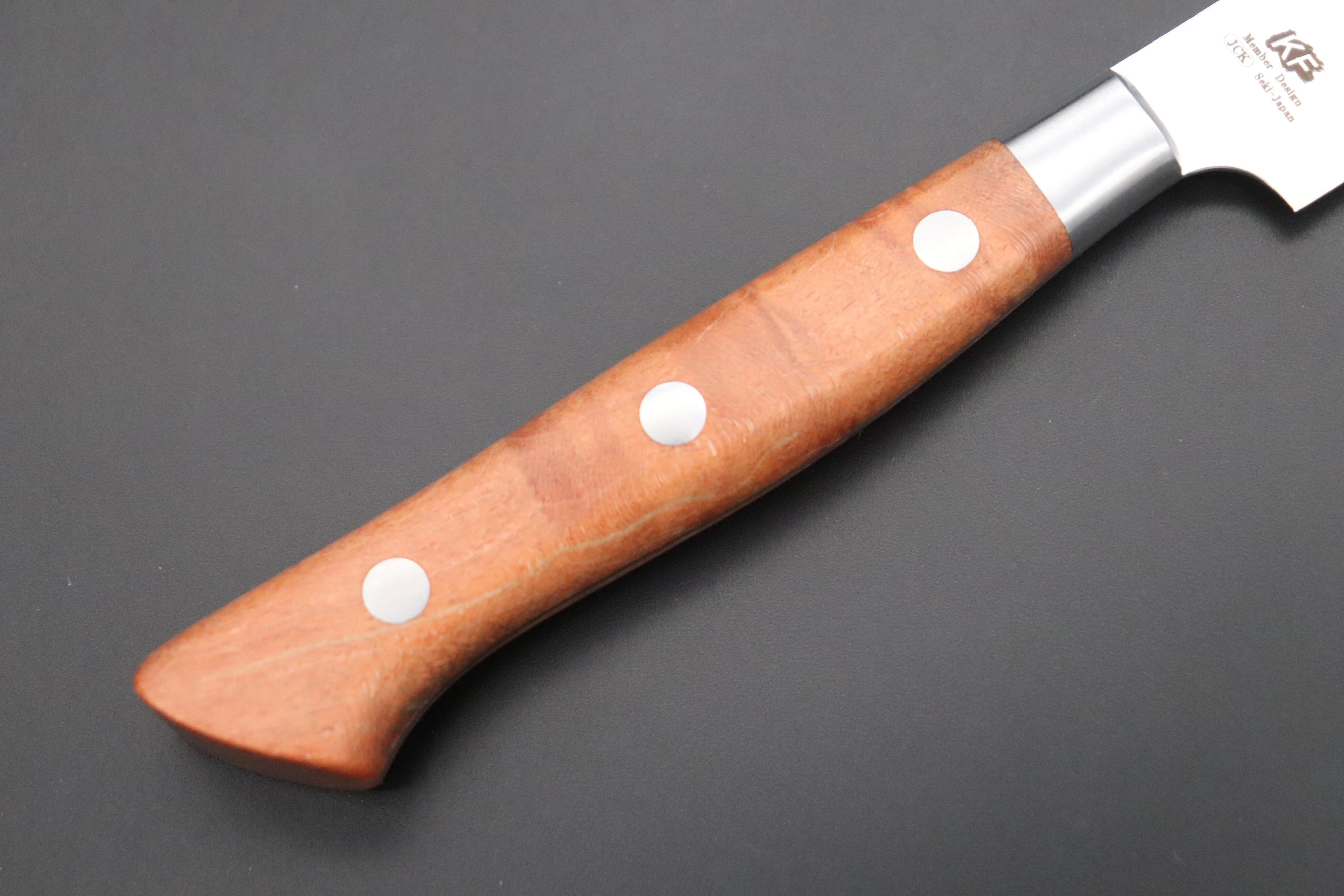 Hattori Forums FH Solid VG-10 Series FH-2M Petty 120mm (4.7 Inch, Stabilized Maple Wood Handle) - Image 7