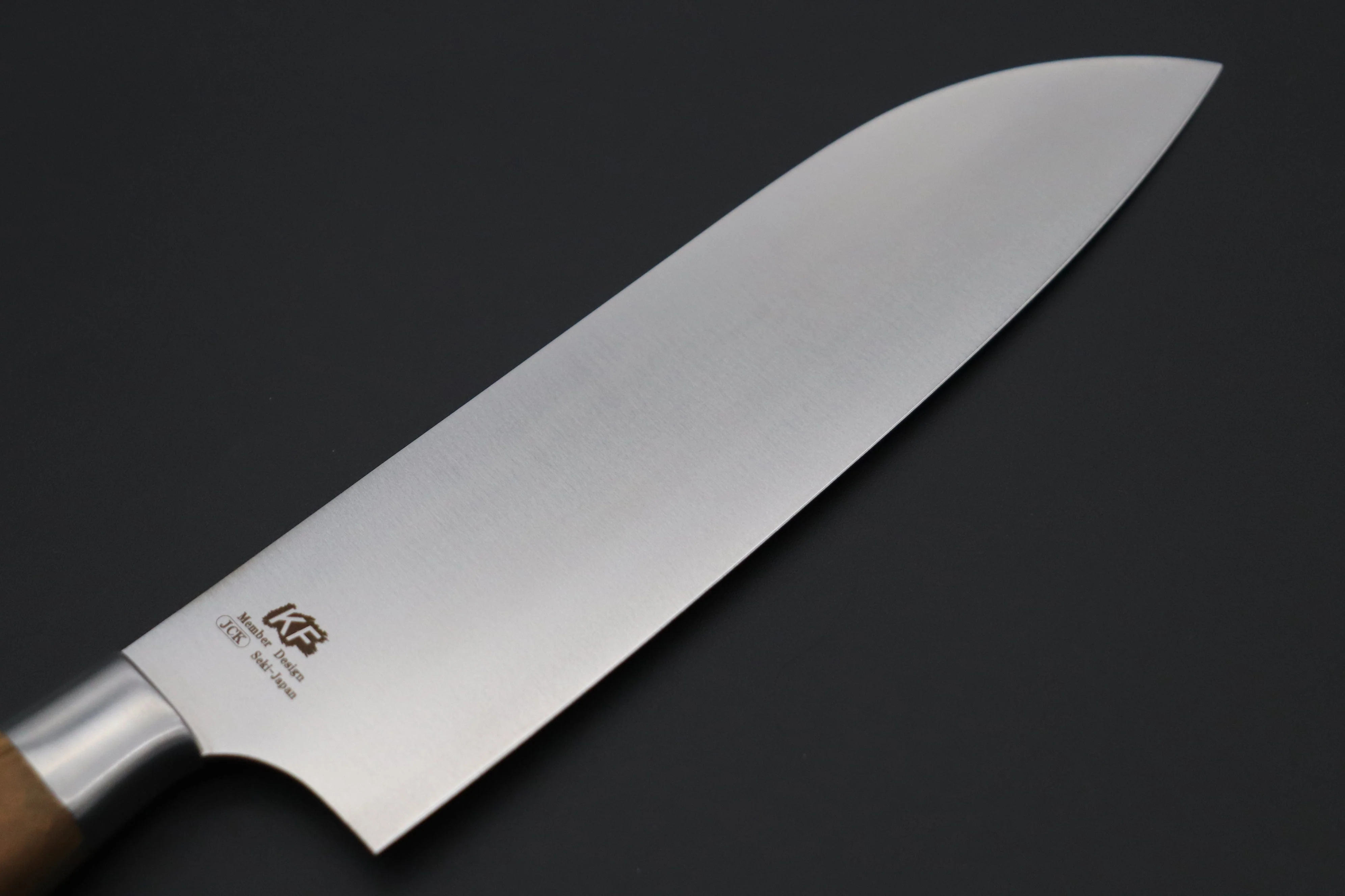 Hattori Forums FH Solid VG-10 Series FH-4O Santoku 170mm (6.6 Inch, Olive Wood Handle) - Image 6