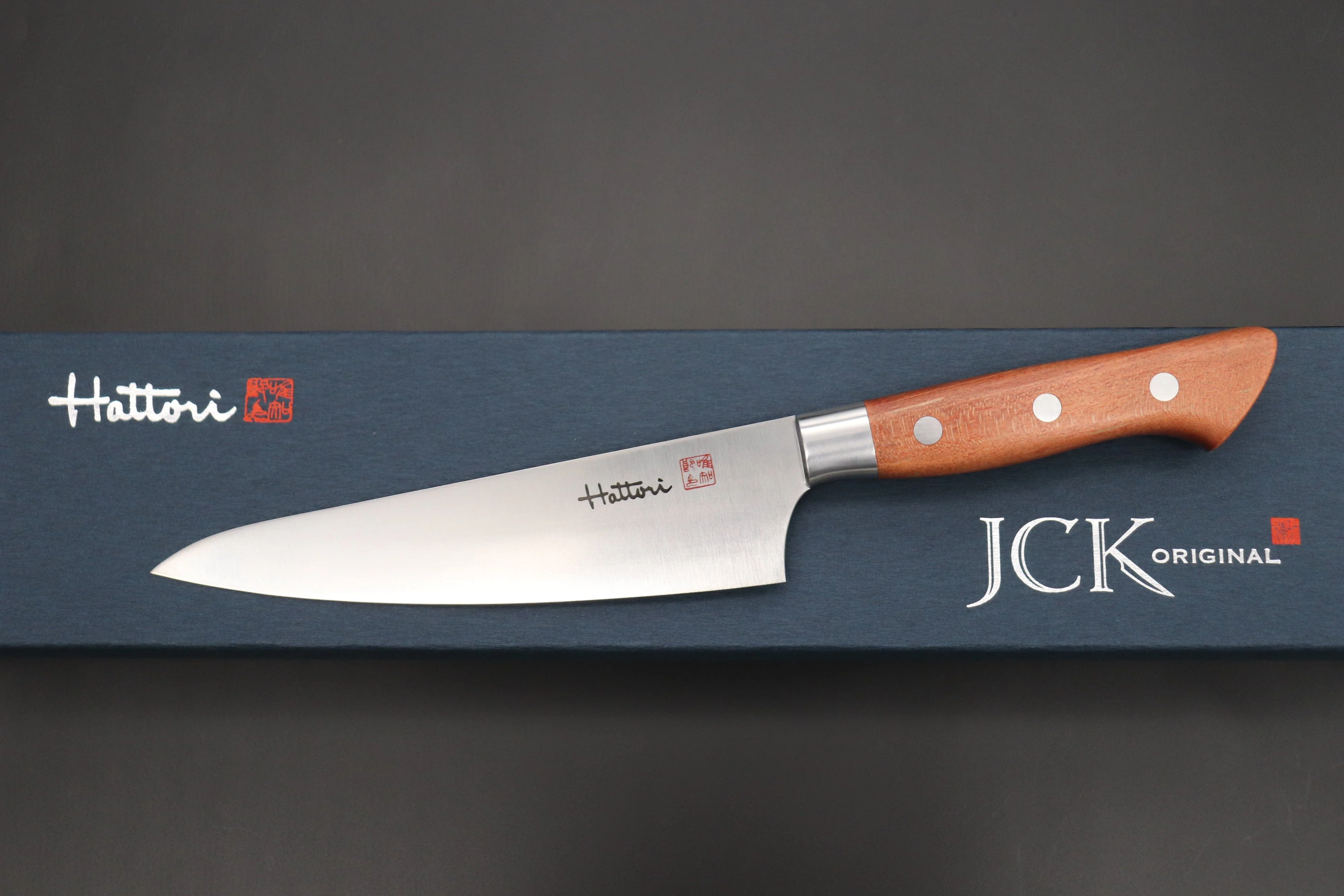 Hattori Forums FH Solid VG-10 Series Limited Edition FH-5M Boning Knife (6.2 Inch, Stabilized Maple Wood Handle) - Image 10